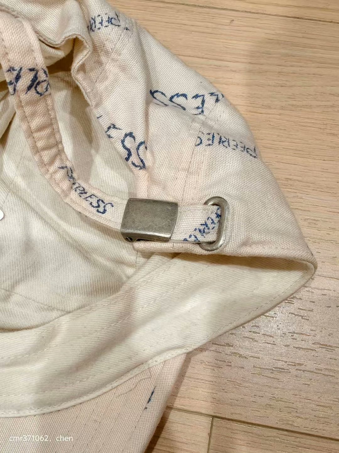 visvim 20 ICT Camp Cap — label