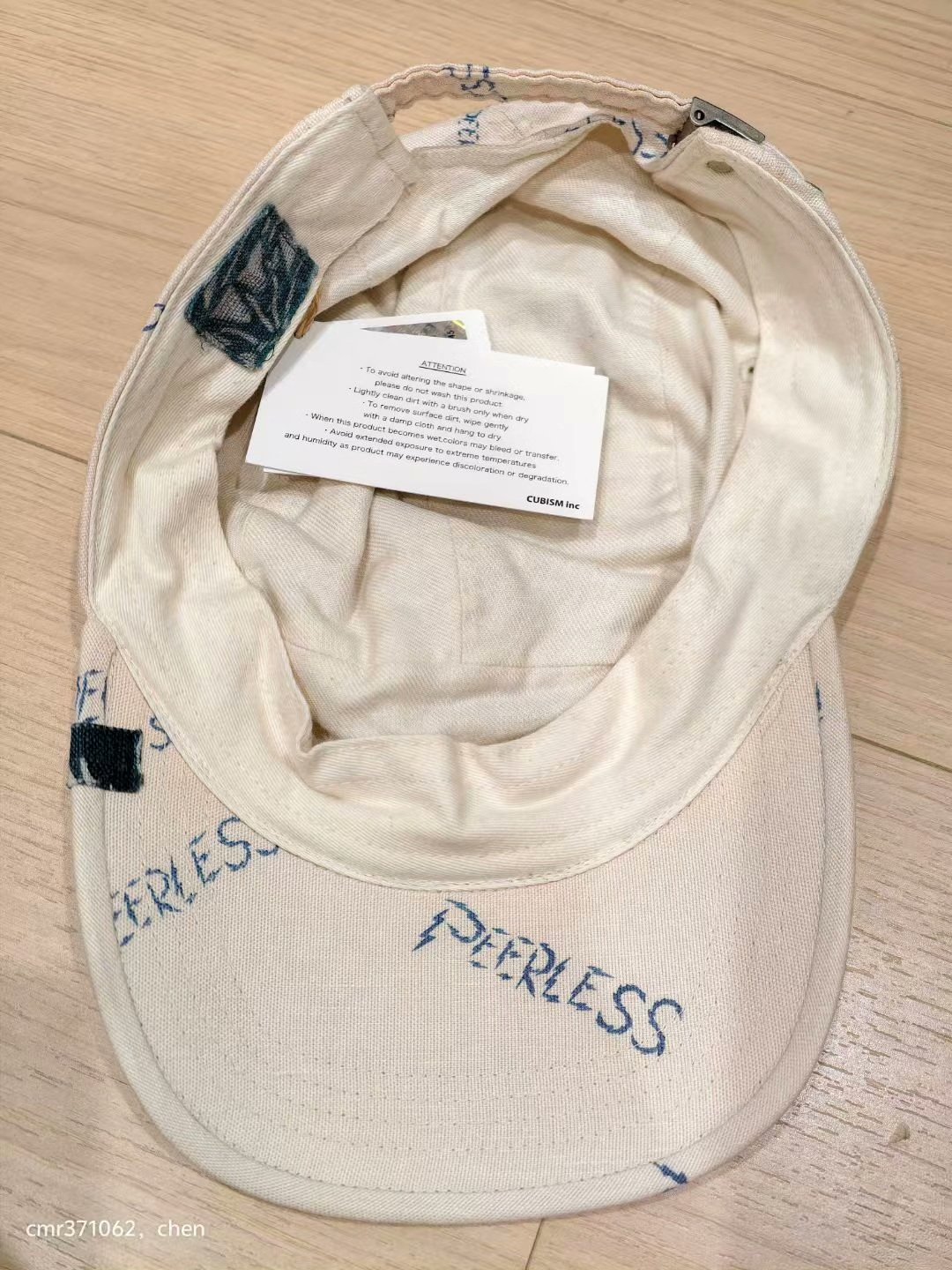 visvim 20 ICT Camp Cap — back