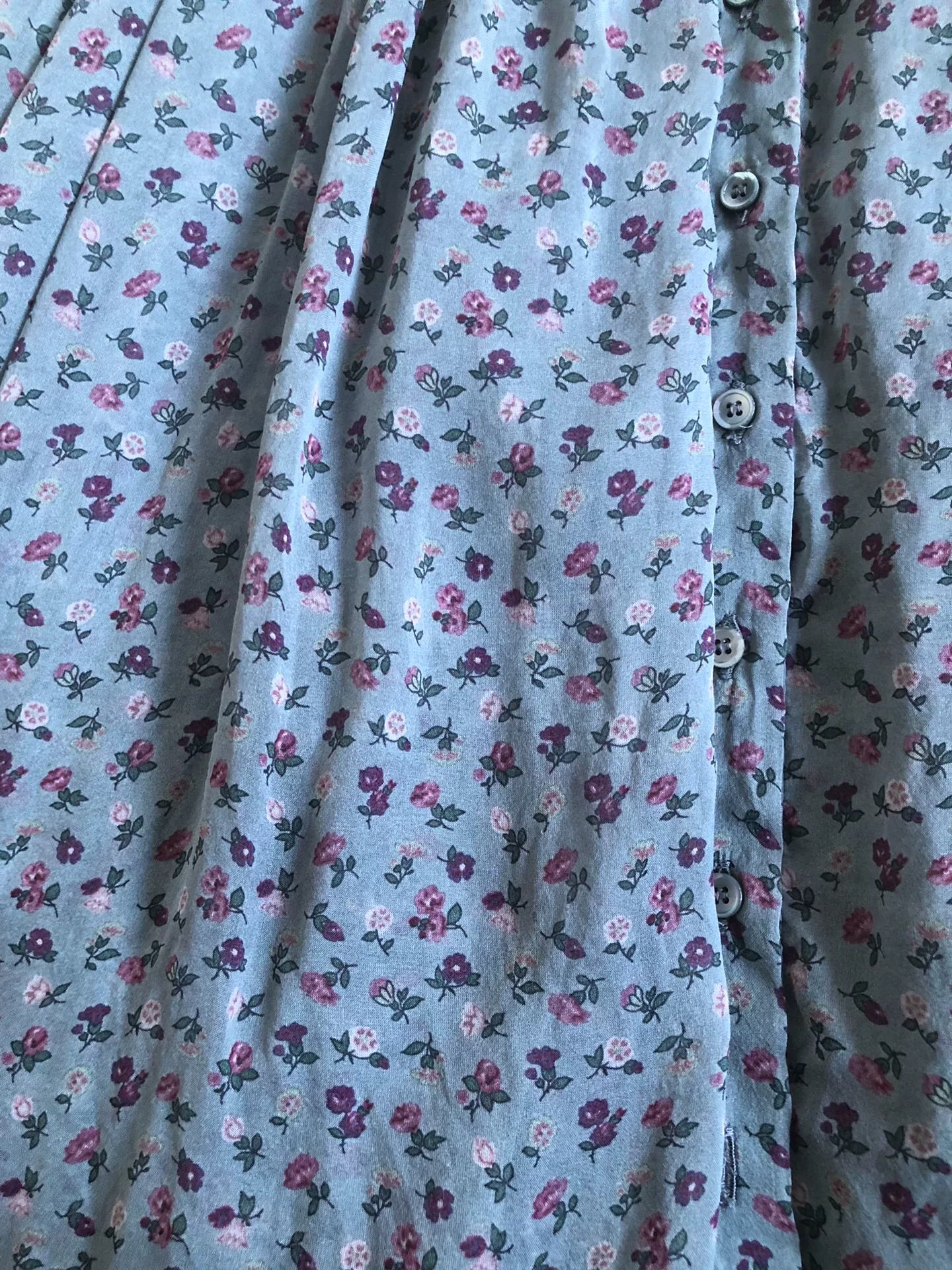 Saint Laurent 14ss Floral Silk Shirt — front