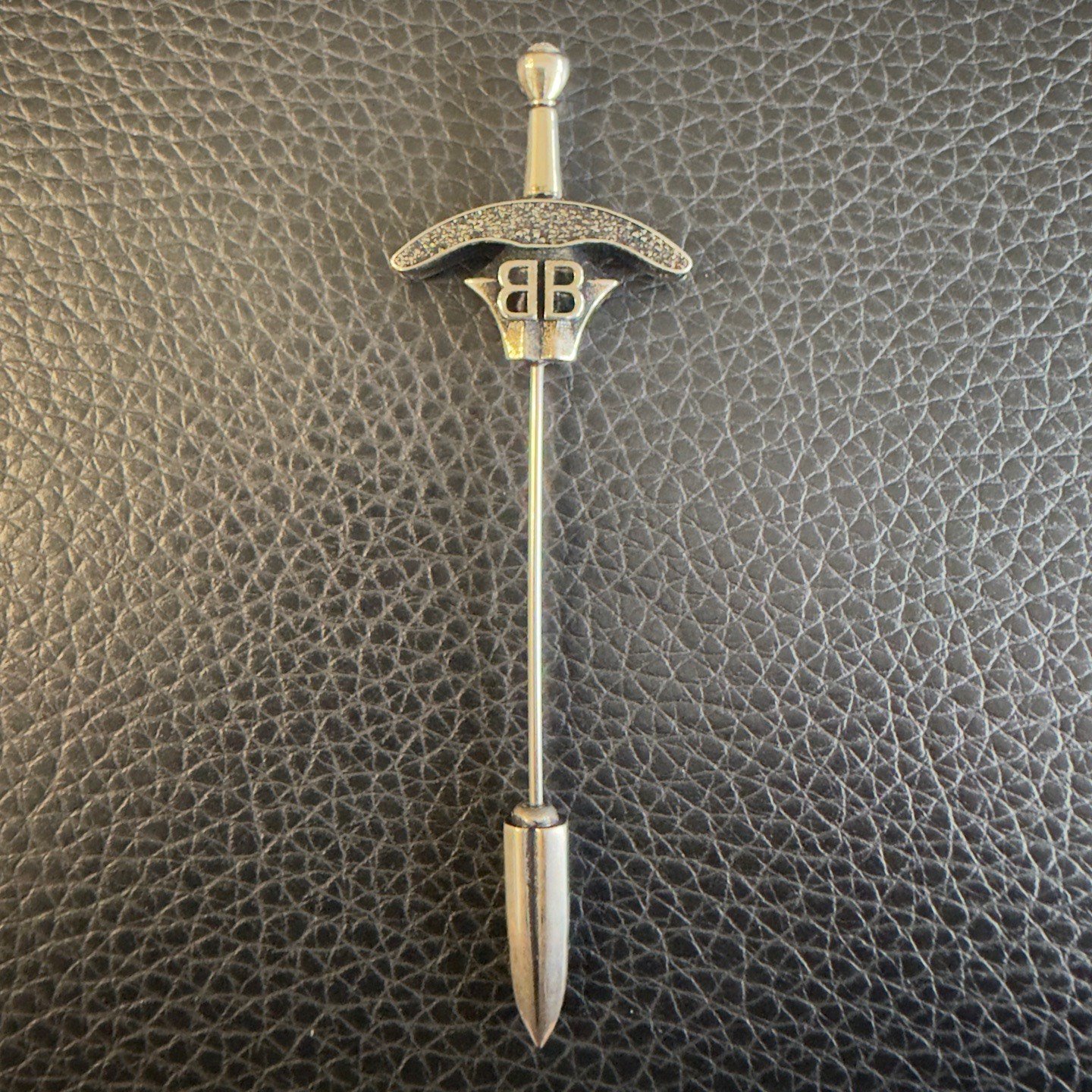 Balenciaga Gothic Sword Brooch Earrings