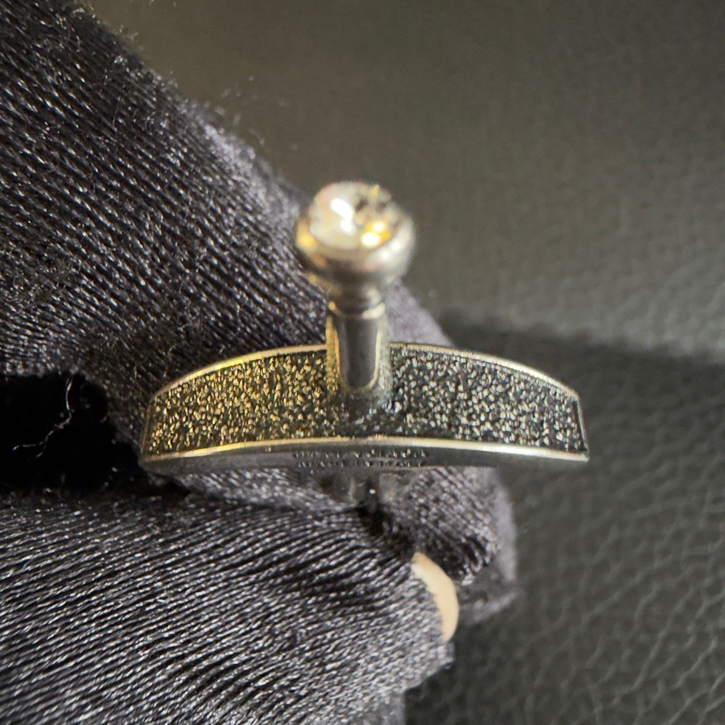 Balenciaga Gothic Sword Brooch Earrings — label