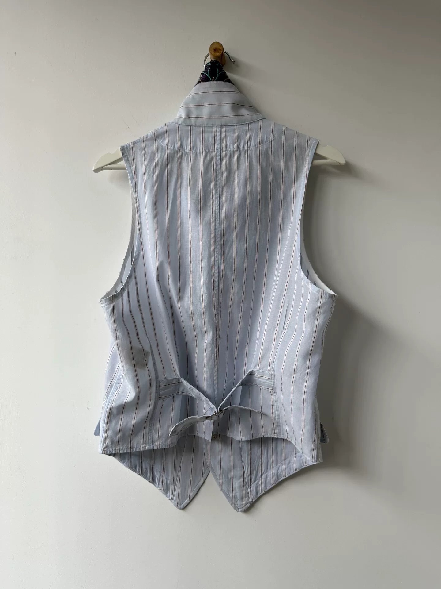 Yohji Yamamoto 11SS Embroidered Jacquard Vest — label