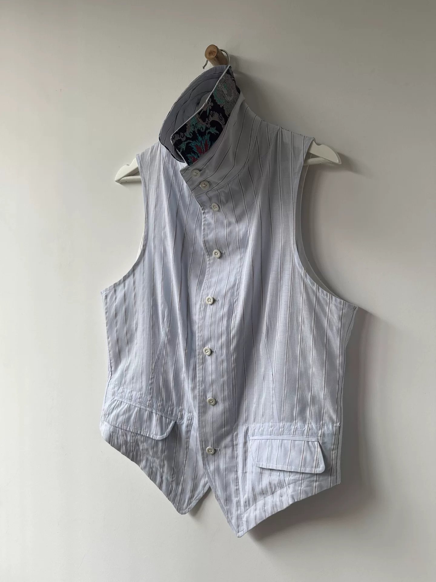Yohji Yamamoto 11SS Embroidered Jacquard Vest