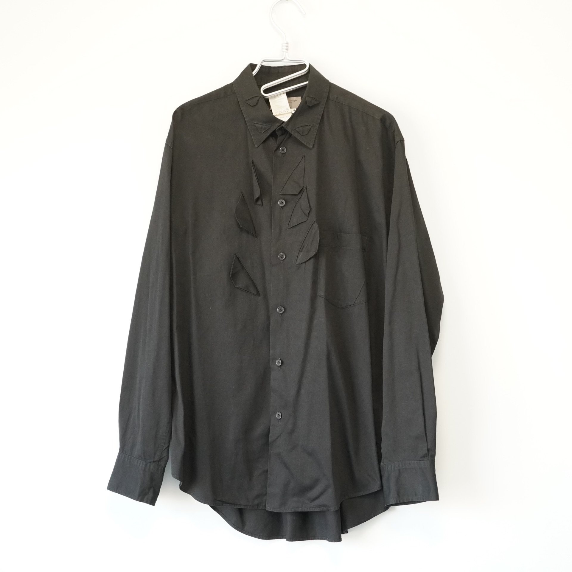 Yohji Yamamoto 12SS Irregular Collar Shirt