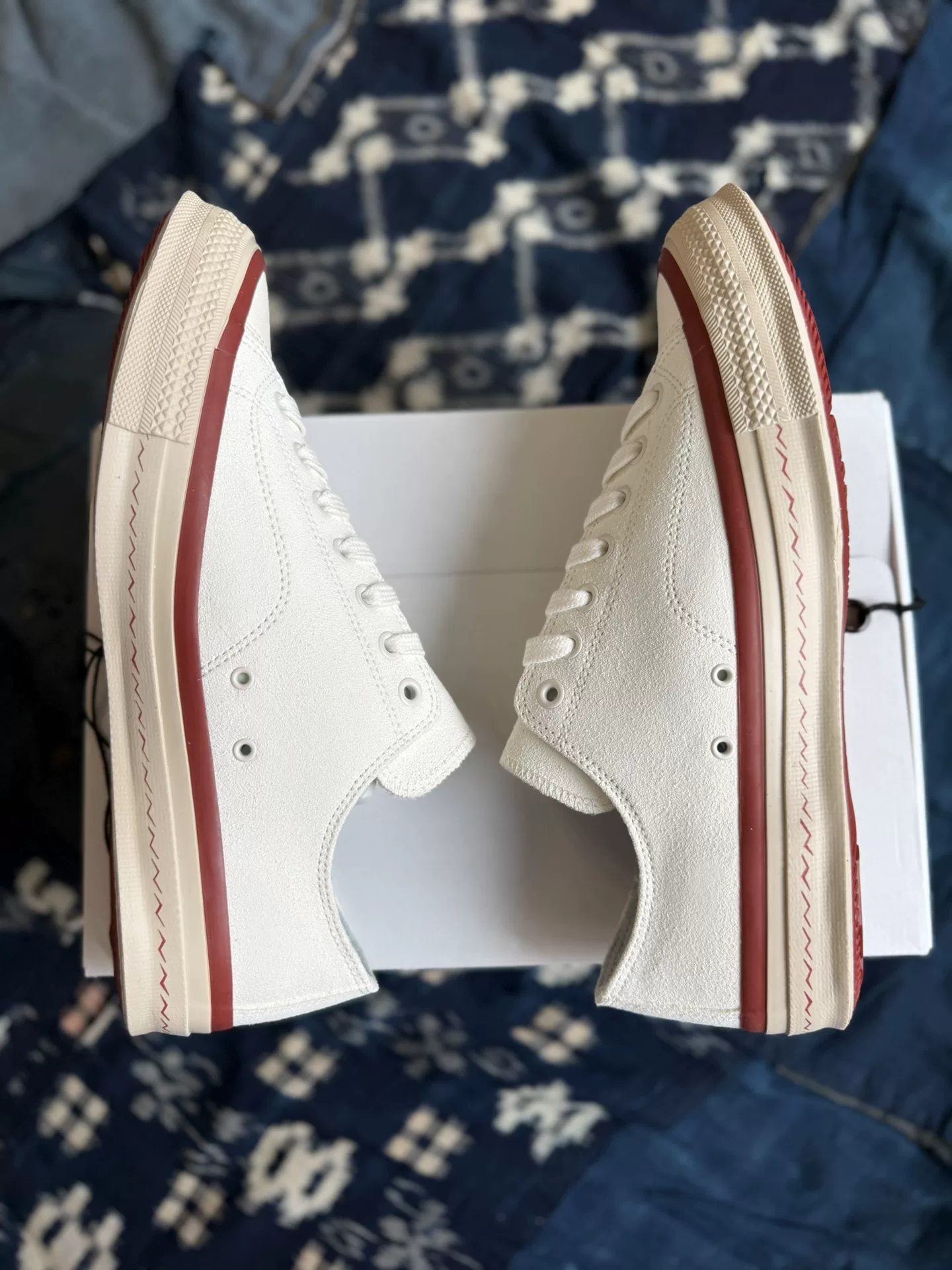 VISVIM 25AW SKAGWAY LO SUEDE SNEAKERS — back
