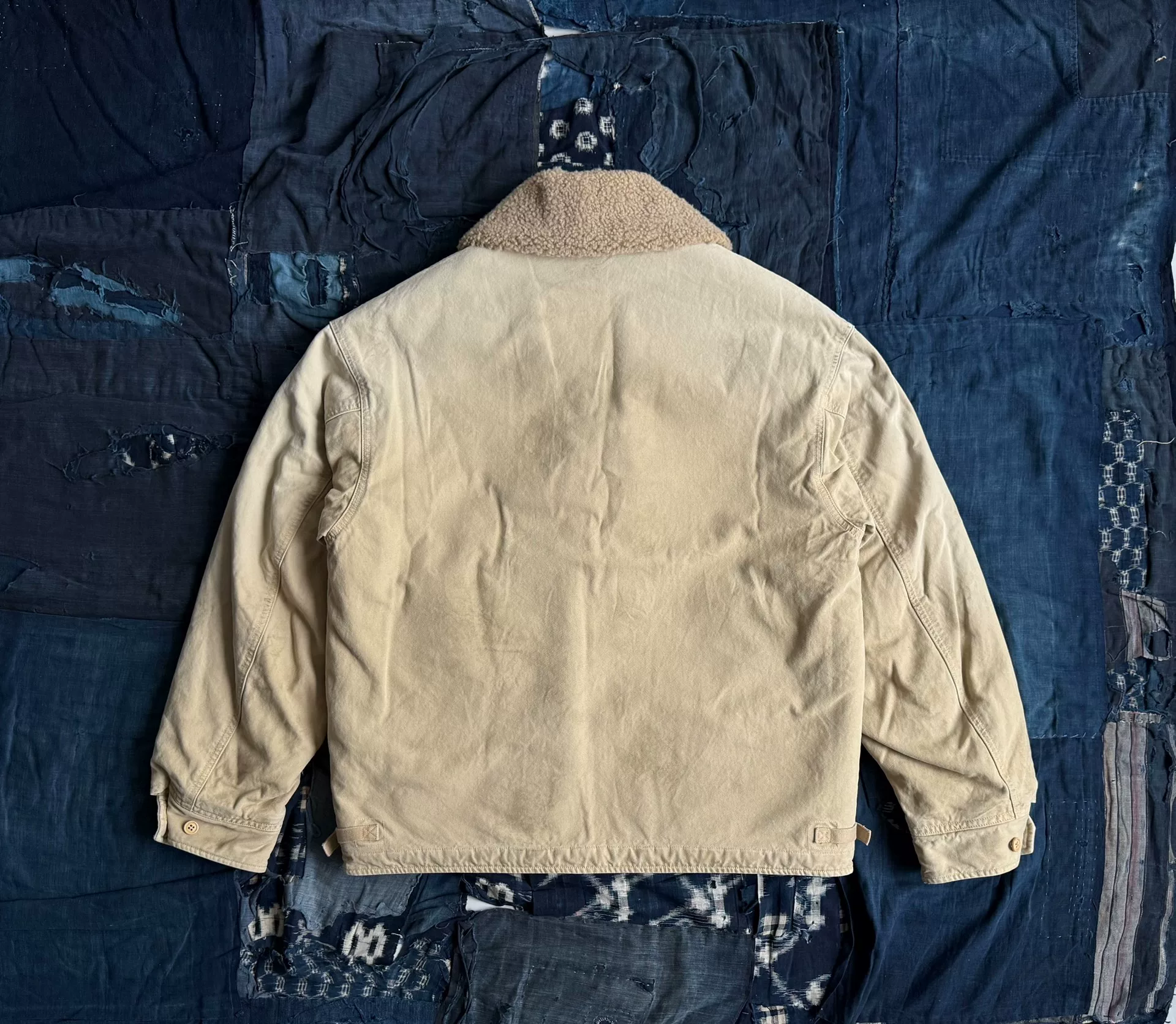 VISVIM 25AW KOBUK Washed Wool JKT — detail