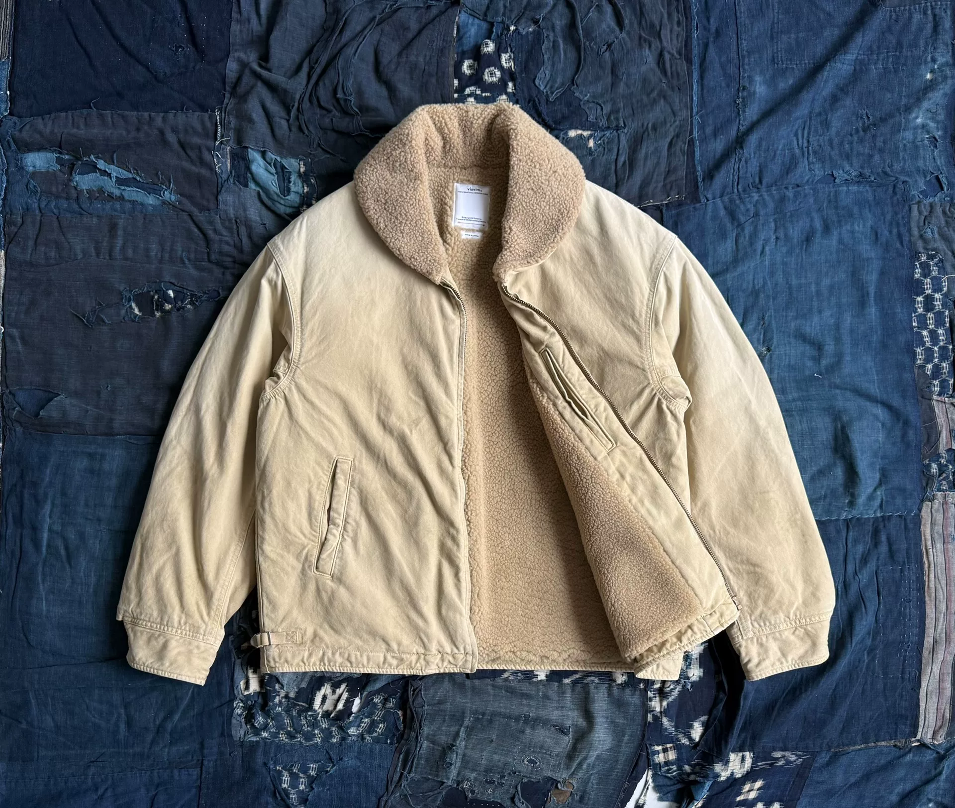 VISVIM 25AW KOBUK Washed Wool JKT — front