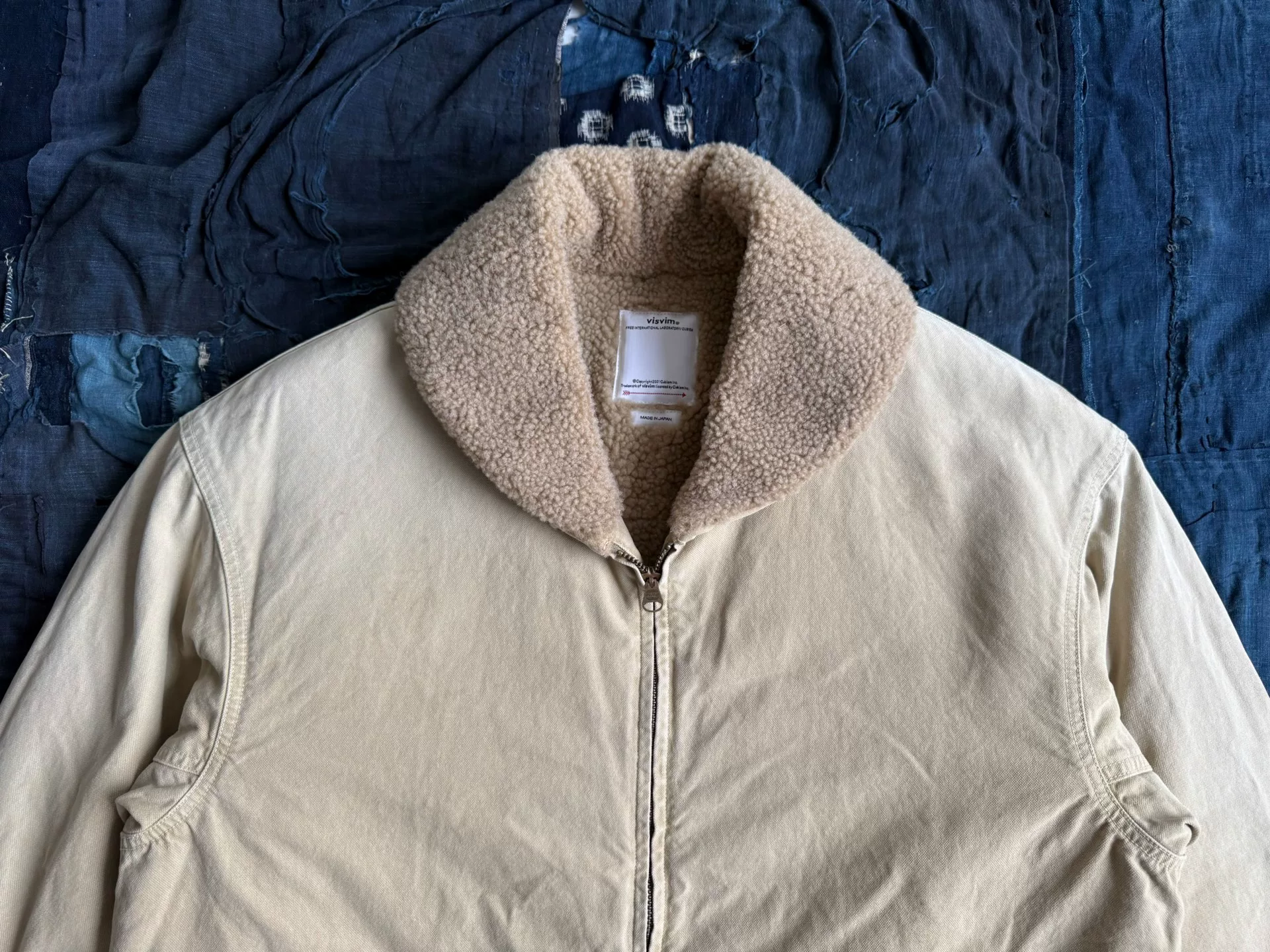 VISVIM 25AW KOBUK Washed Wool JKT — back
