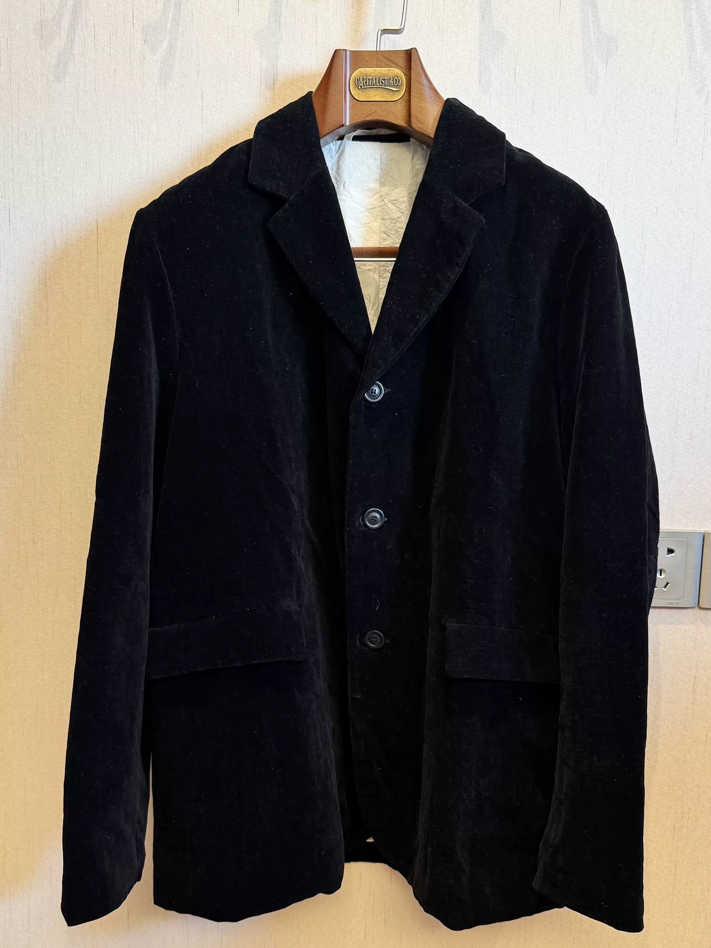 Casey Casey 22AW Velvet Jacket