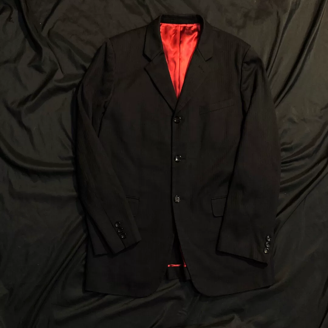 Comme des Garçons 99AW Double-Sided Coat — detail