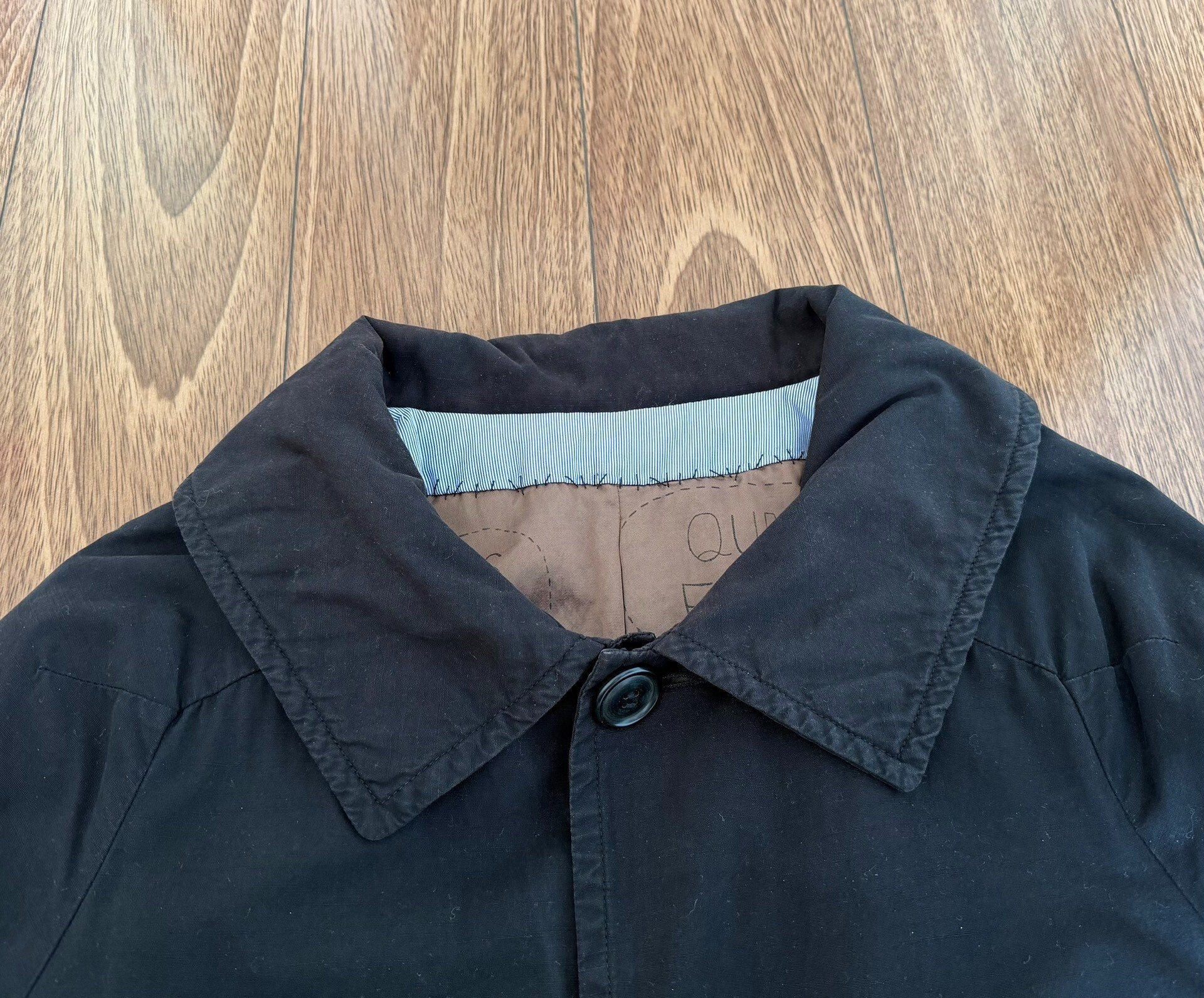 VISVIM NAPIER DRIVING COAT — back
