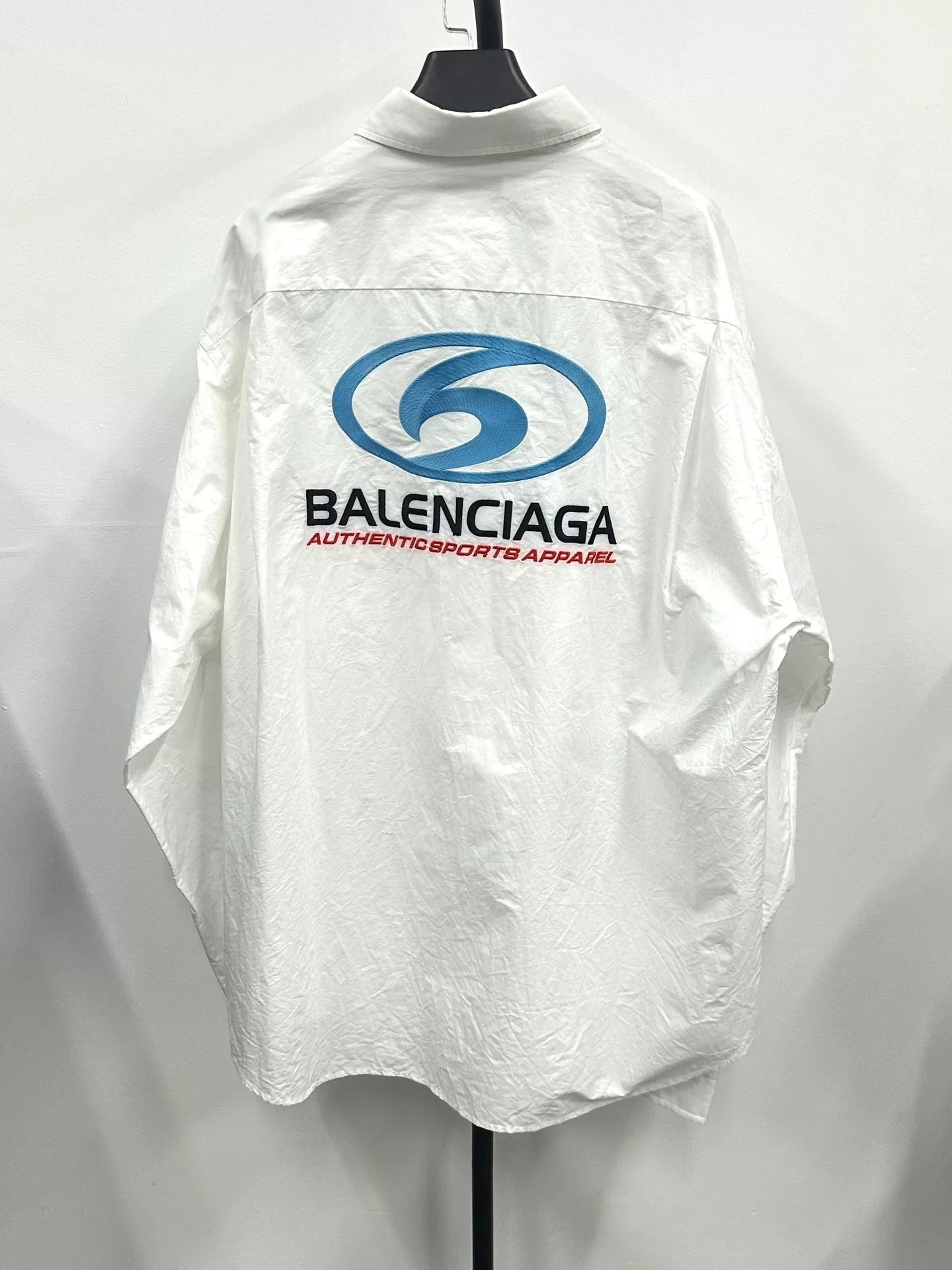 Balenciaga 24SS Surfer Logo Shirt — front