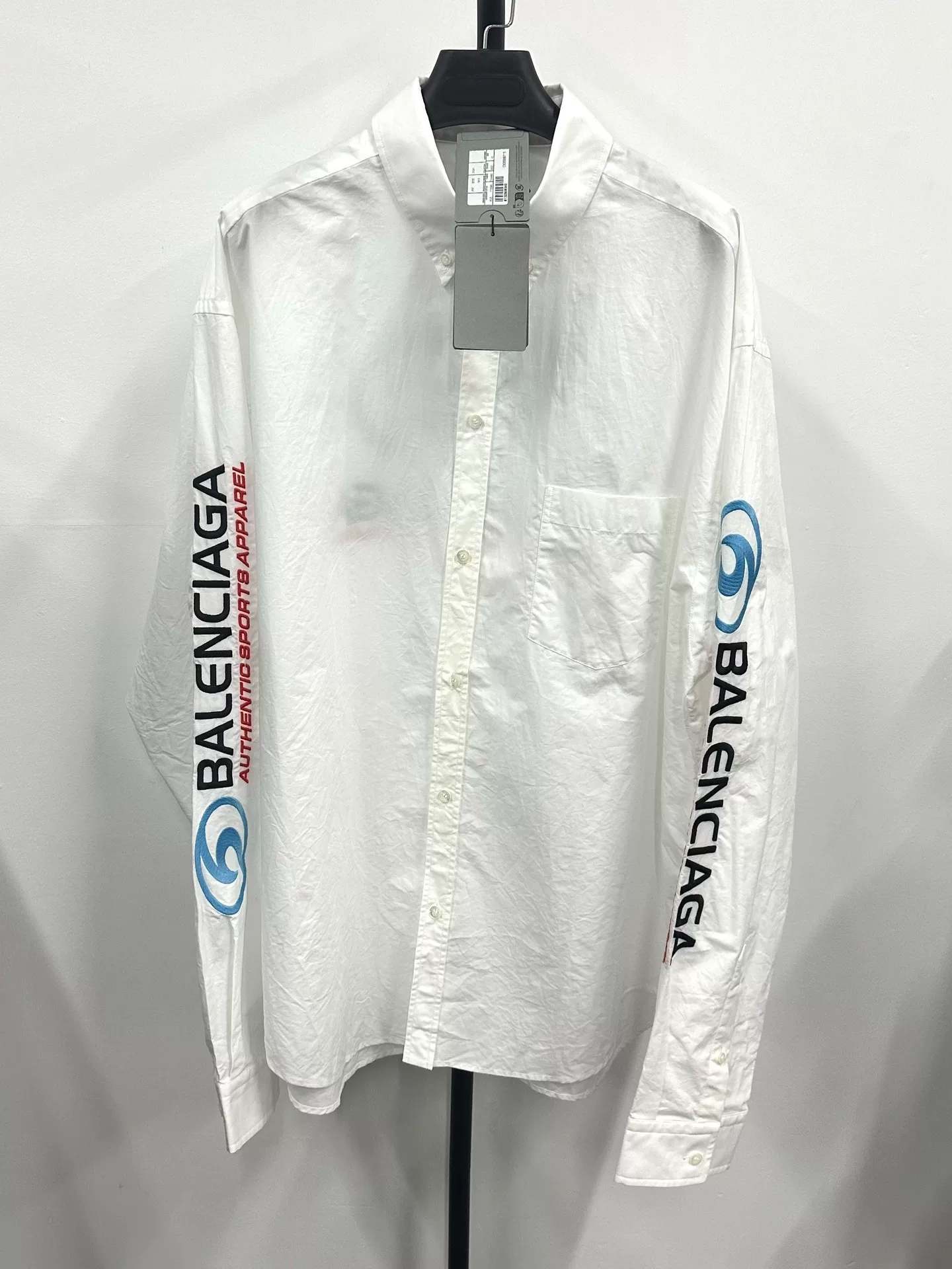 Balenciaga 24SS Surfer Logo Shirt