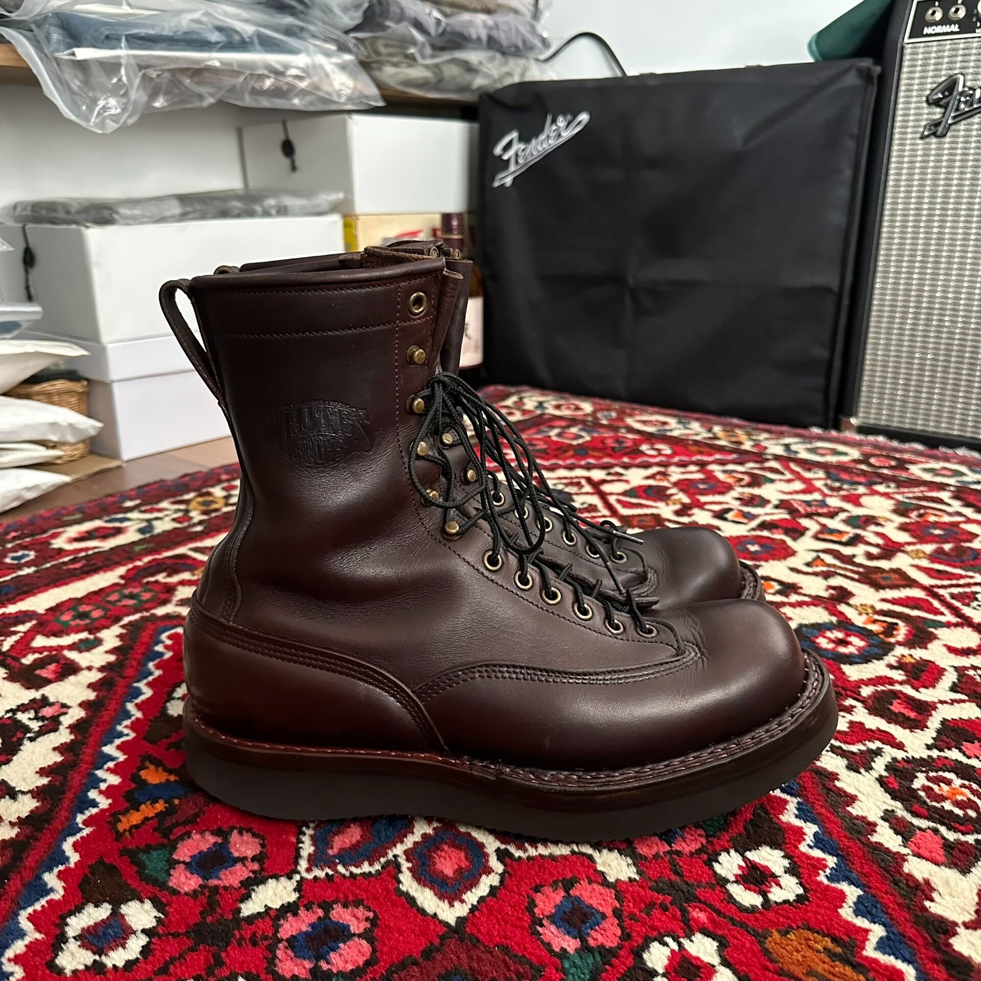 White's 9E Smoke Jumper Boots — front