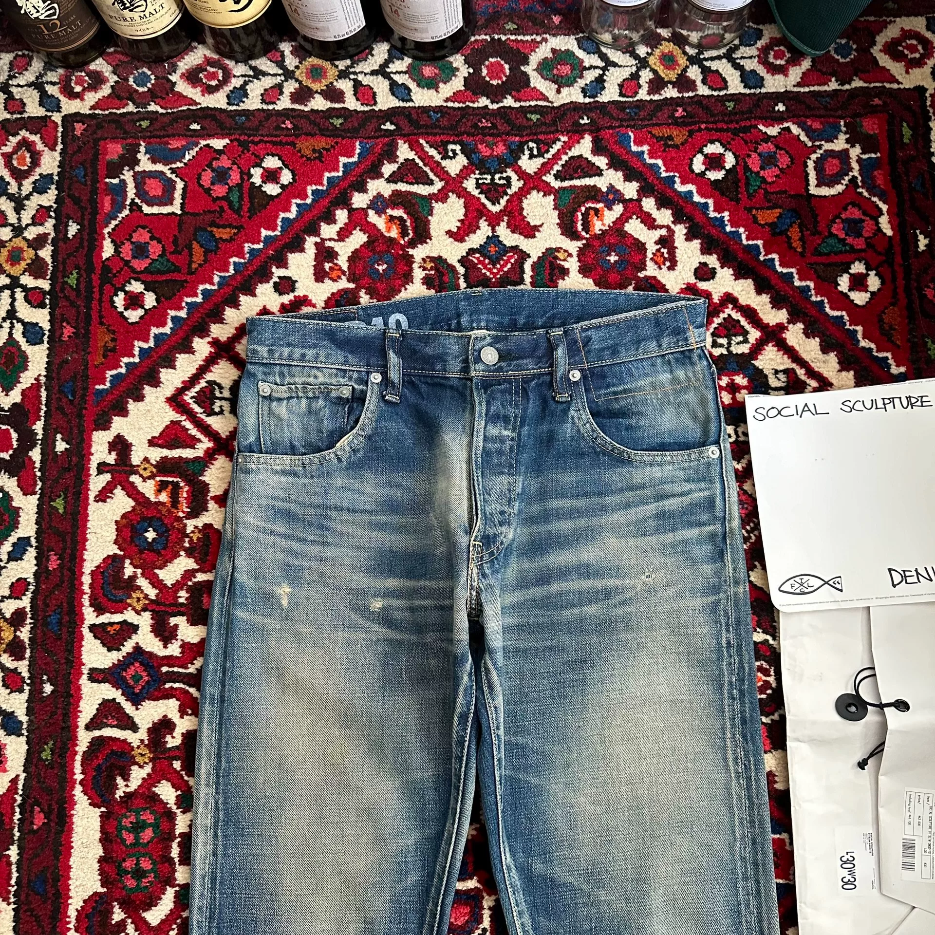 visvim 13aw 01.2D10 Jeans — back