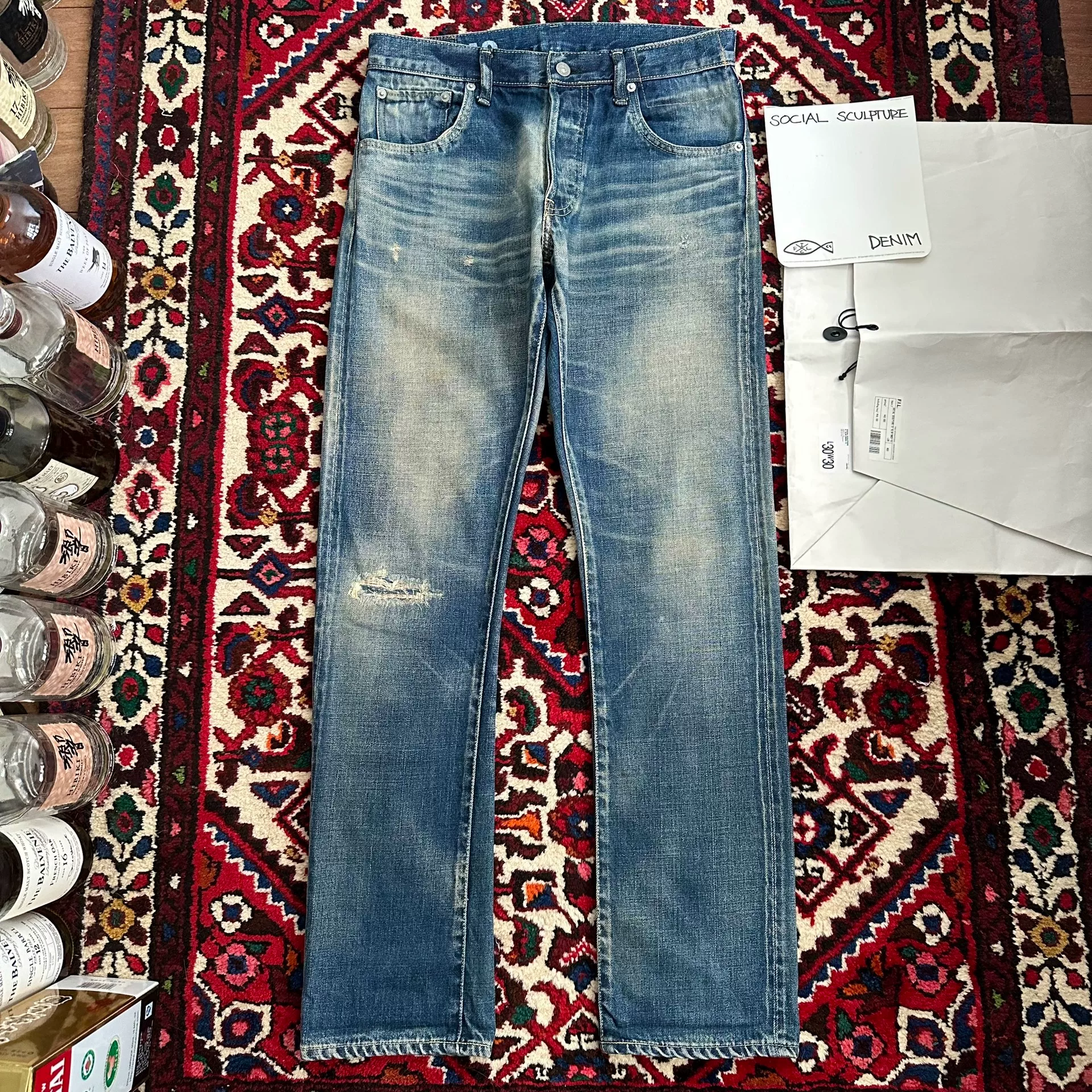 visvim 13aw 01.2D10 Jeans — front