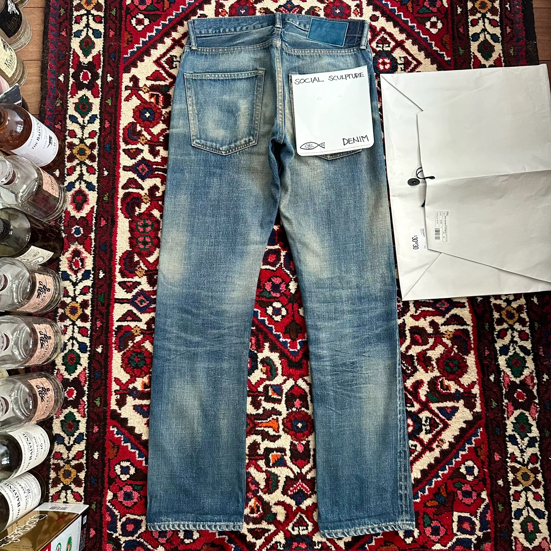 visvim 13aw 01.2D10 Jeans — detail