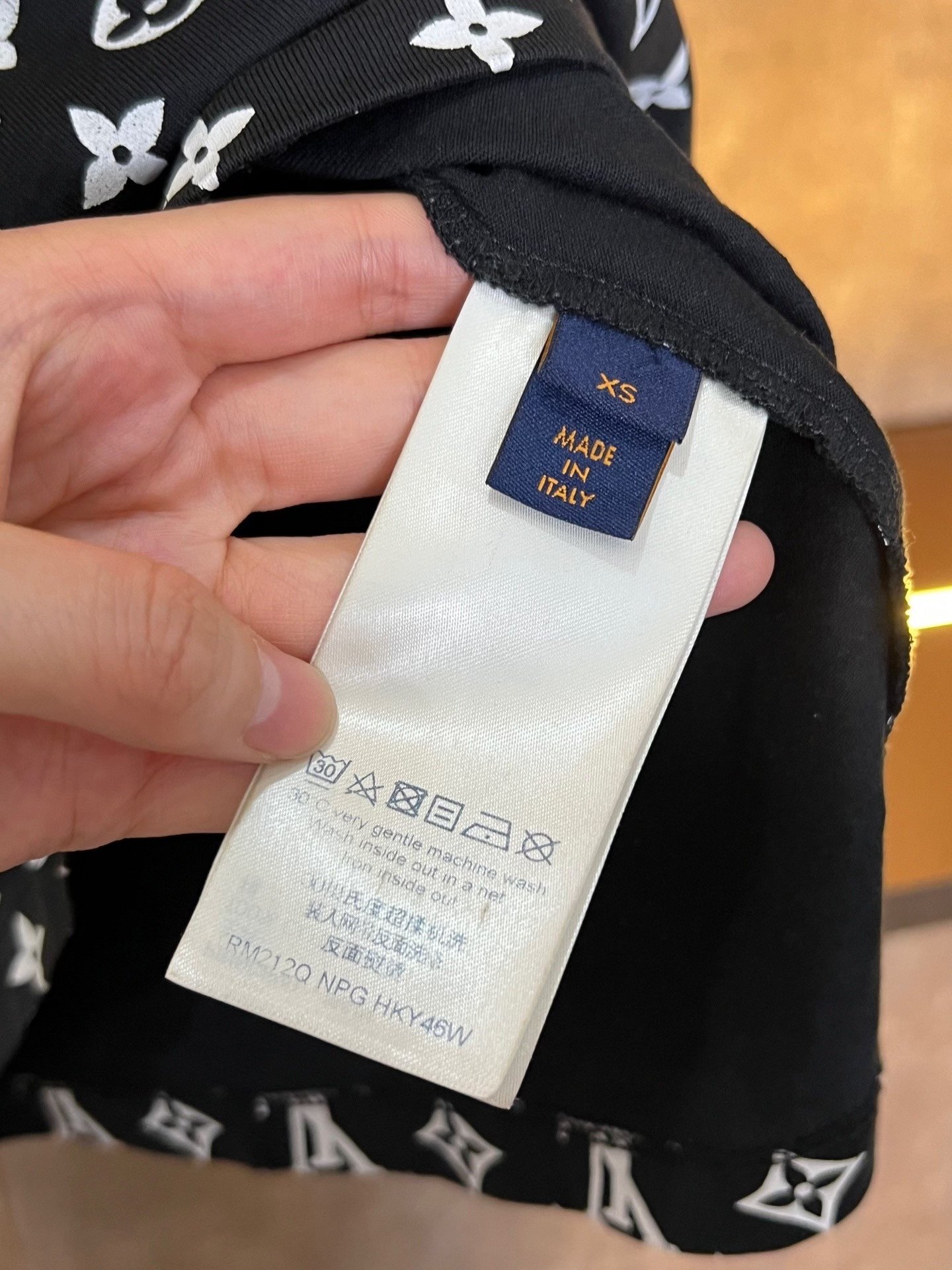 Louis Vuitton All-Over Gradient Short Sleeve — detail