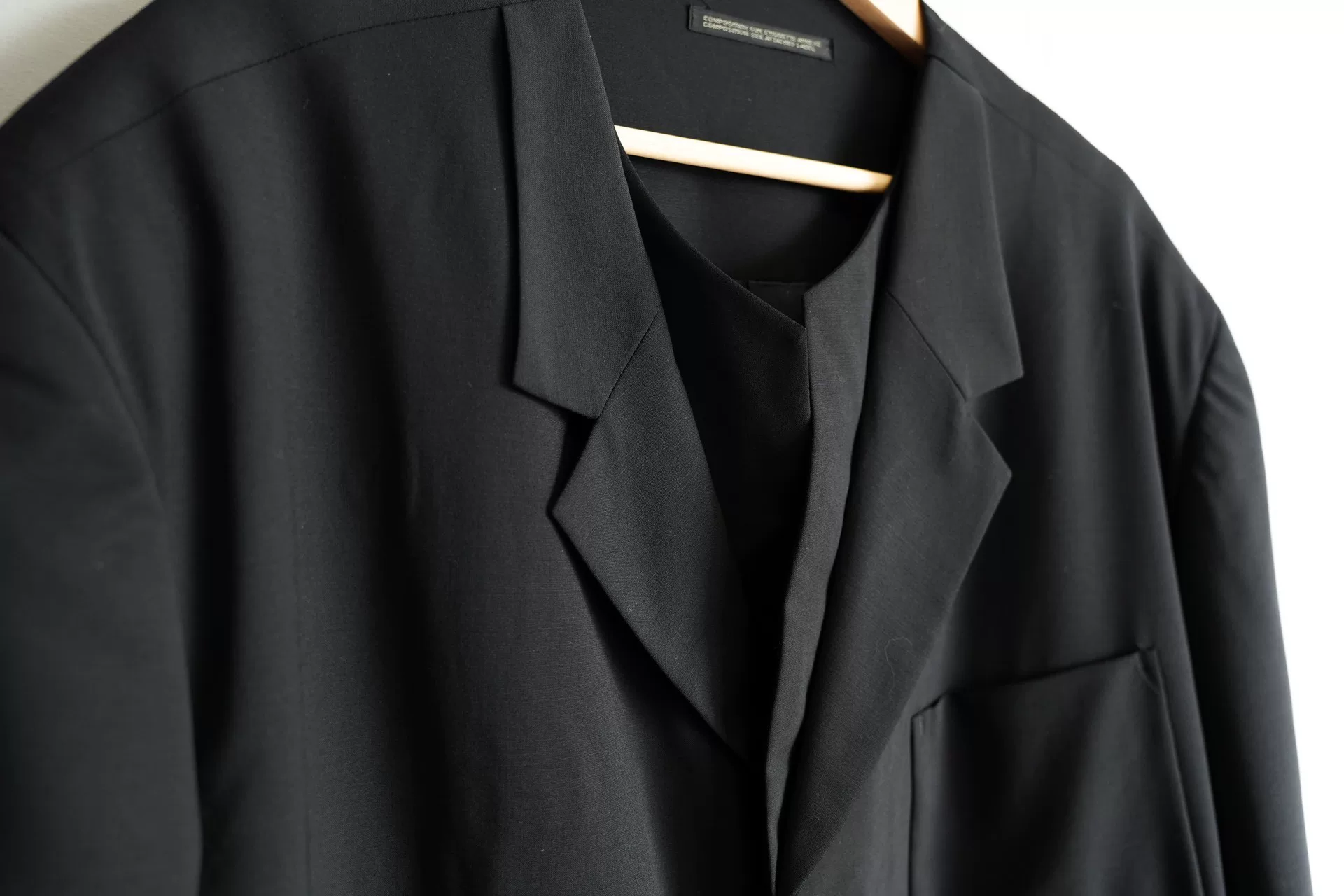 Yohji Yamamoto 94SS Double Collar Jacket — front