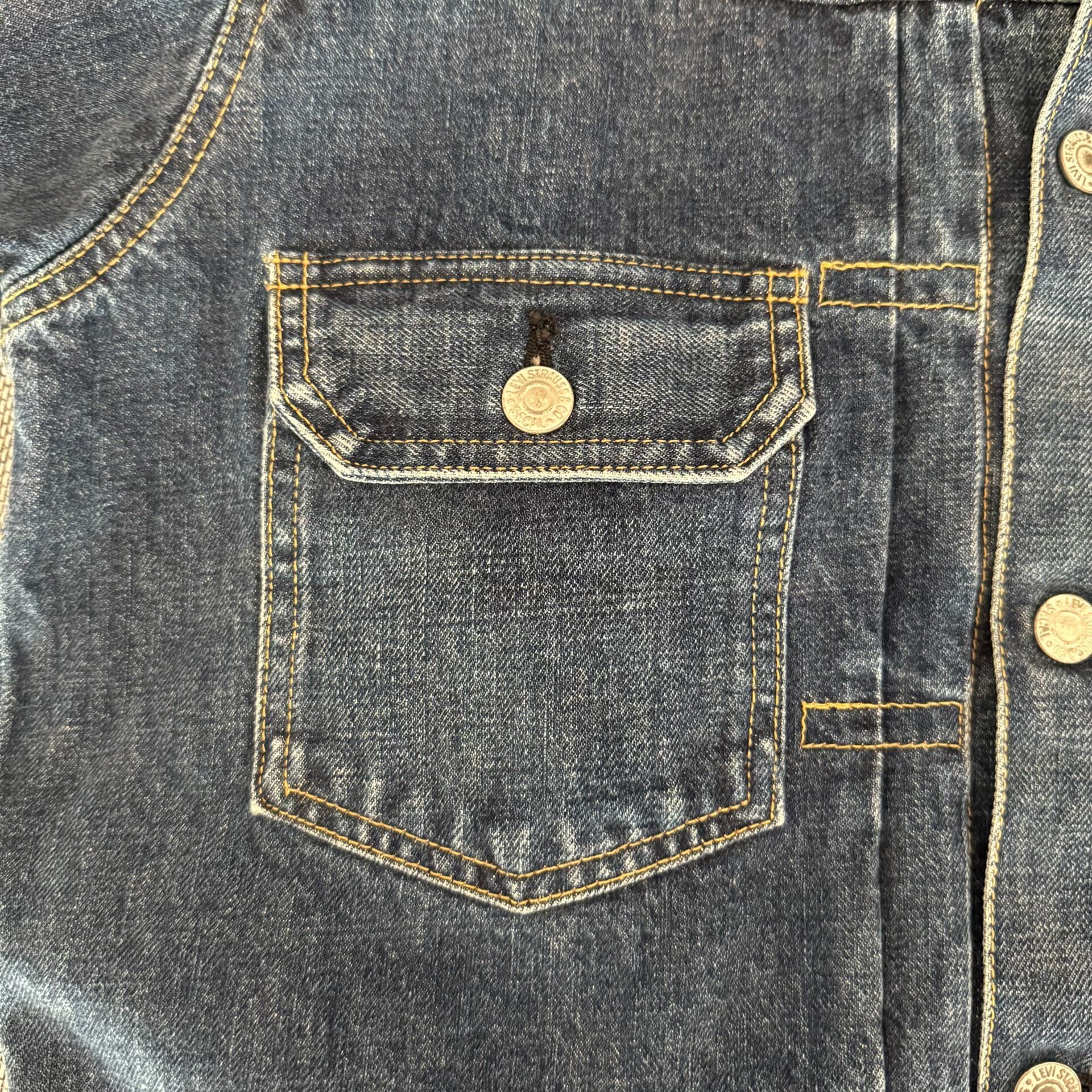 Levi's LVC 507xx J02 Denim Jacket — label