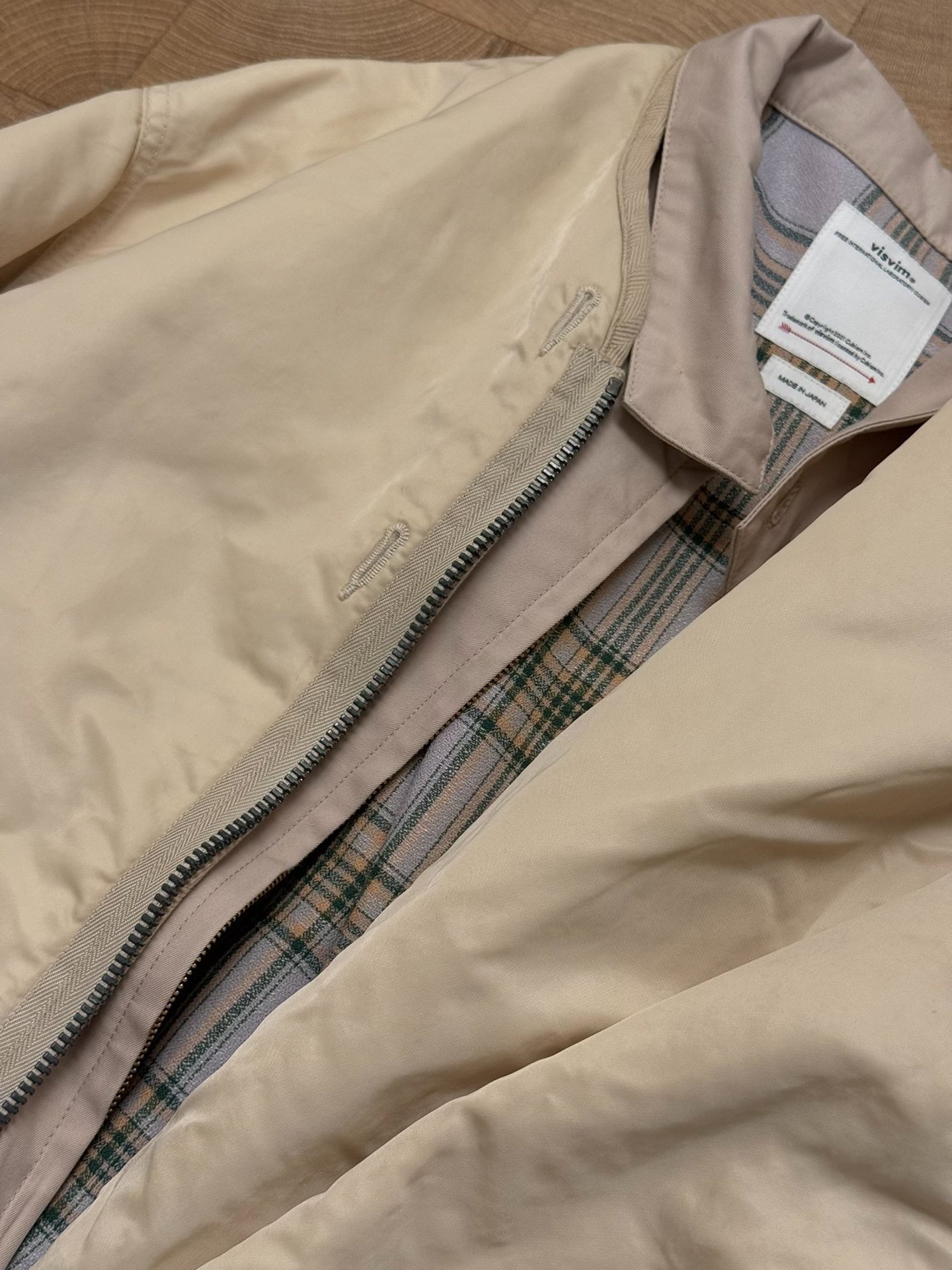 VISVIM 21SS IRIS JKT — back