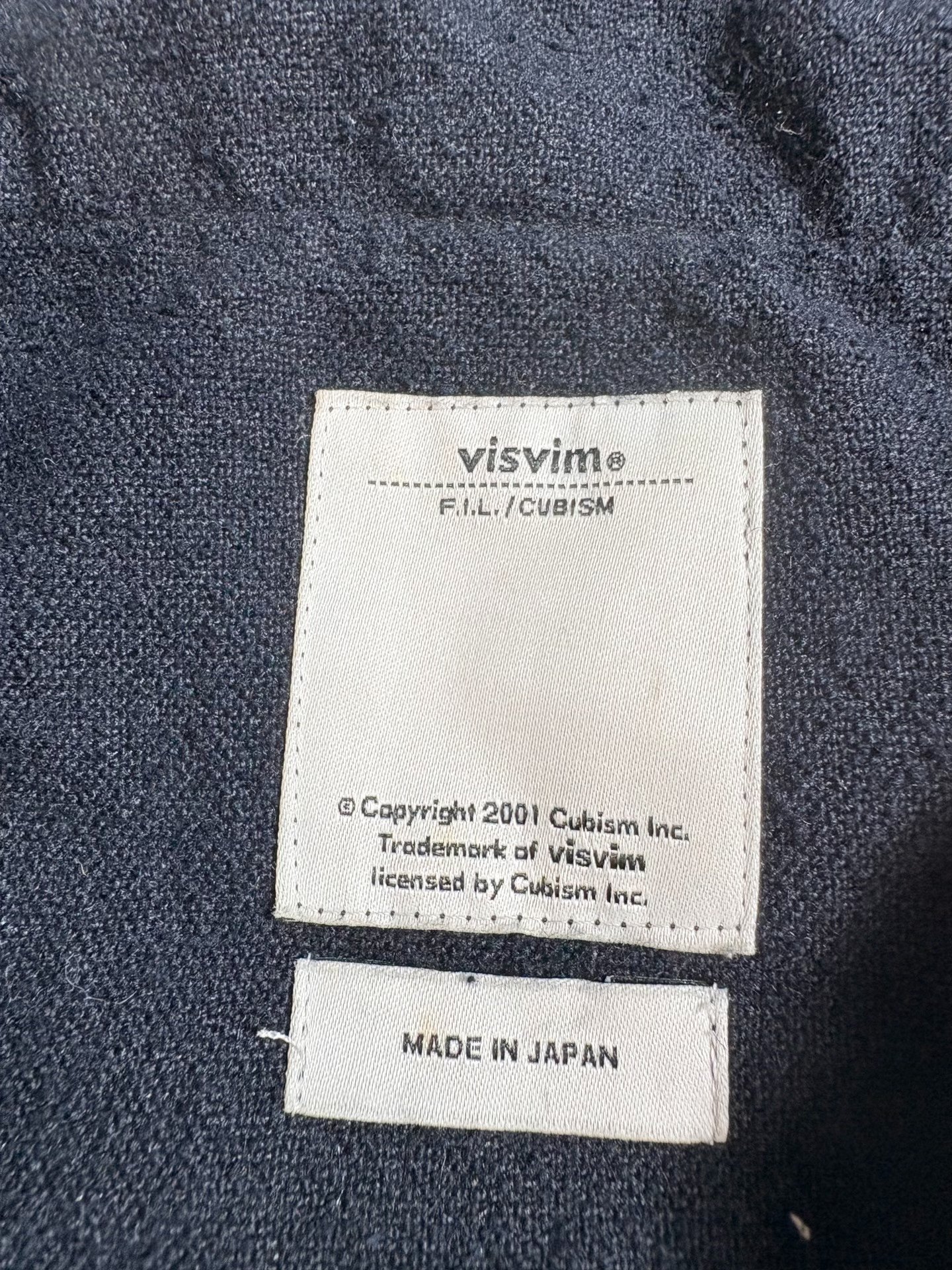 VISVIM DUGOUT First Generation — back