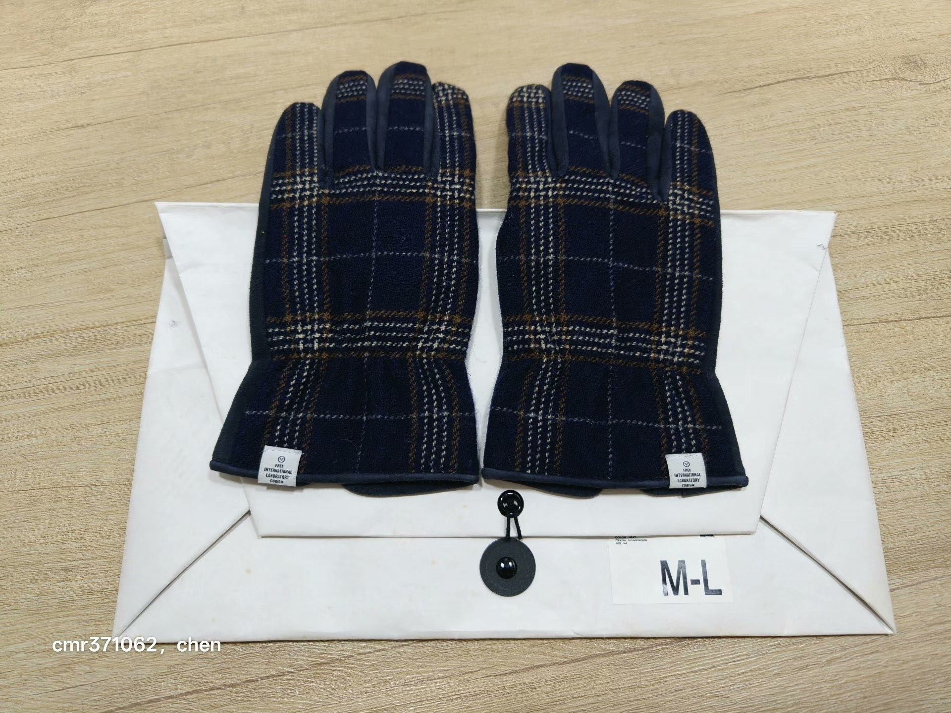 visvim 14AW Spot Lamb Wool Glove