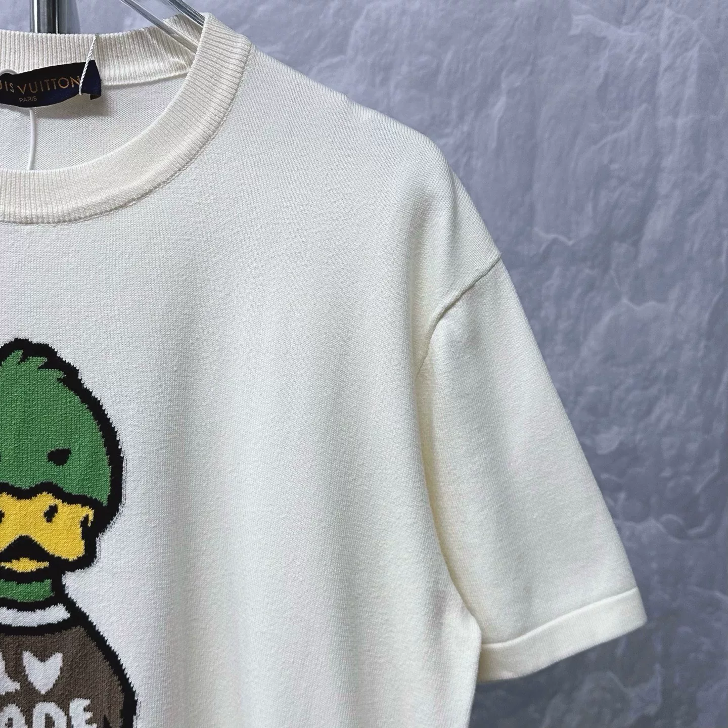 Louis Vuitton Nigo Duck Knit Short-Sleeve — back