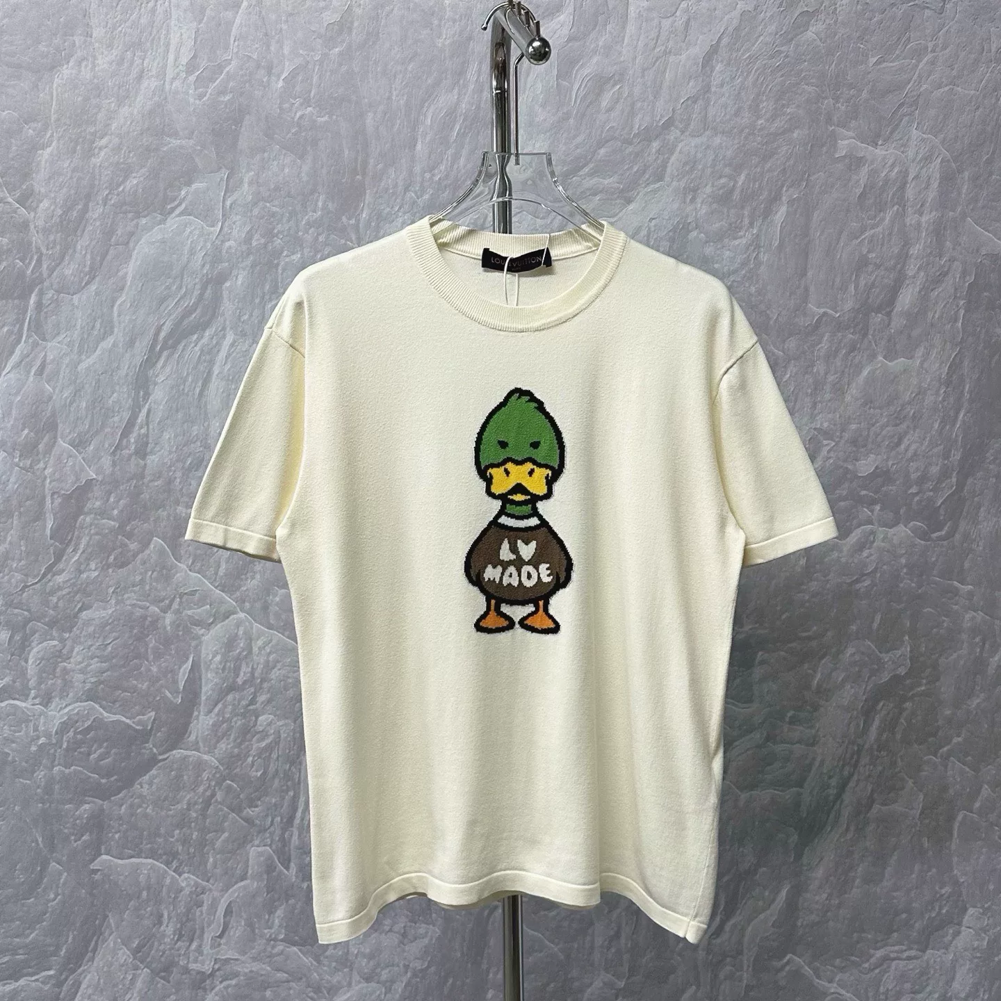 Louis Vuitton Nigo Duck Knit Short-Sleeve — front