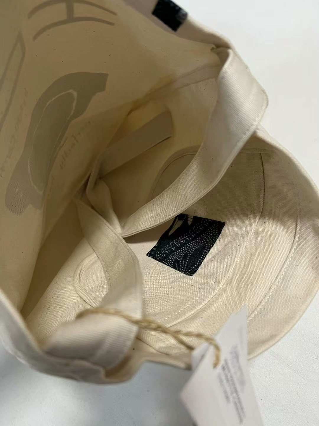 VISVIM 23 ICT MUSETTE CANVAS — label