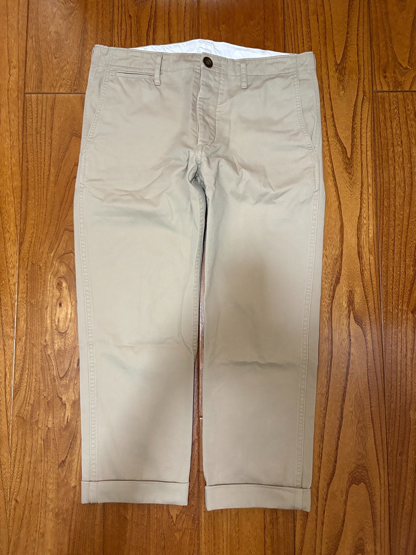 VISVIM High Water Cropped Chinos