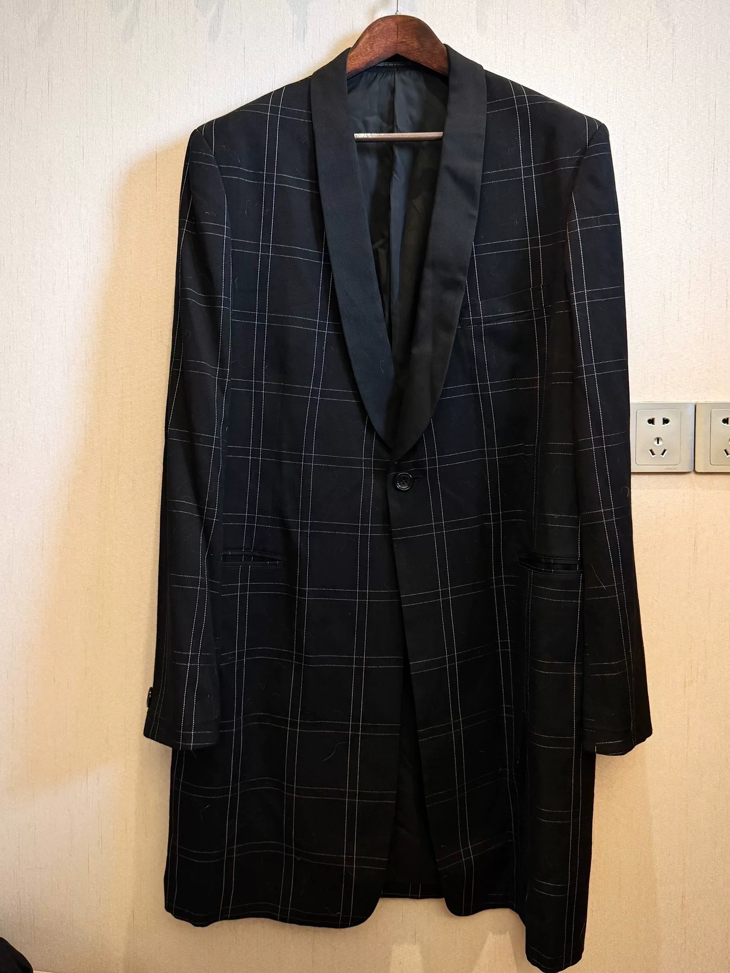 Yohji Yamamoto 99aw Grid Blazer