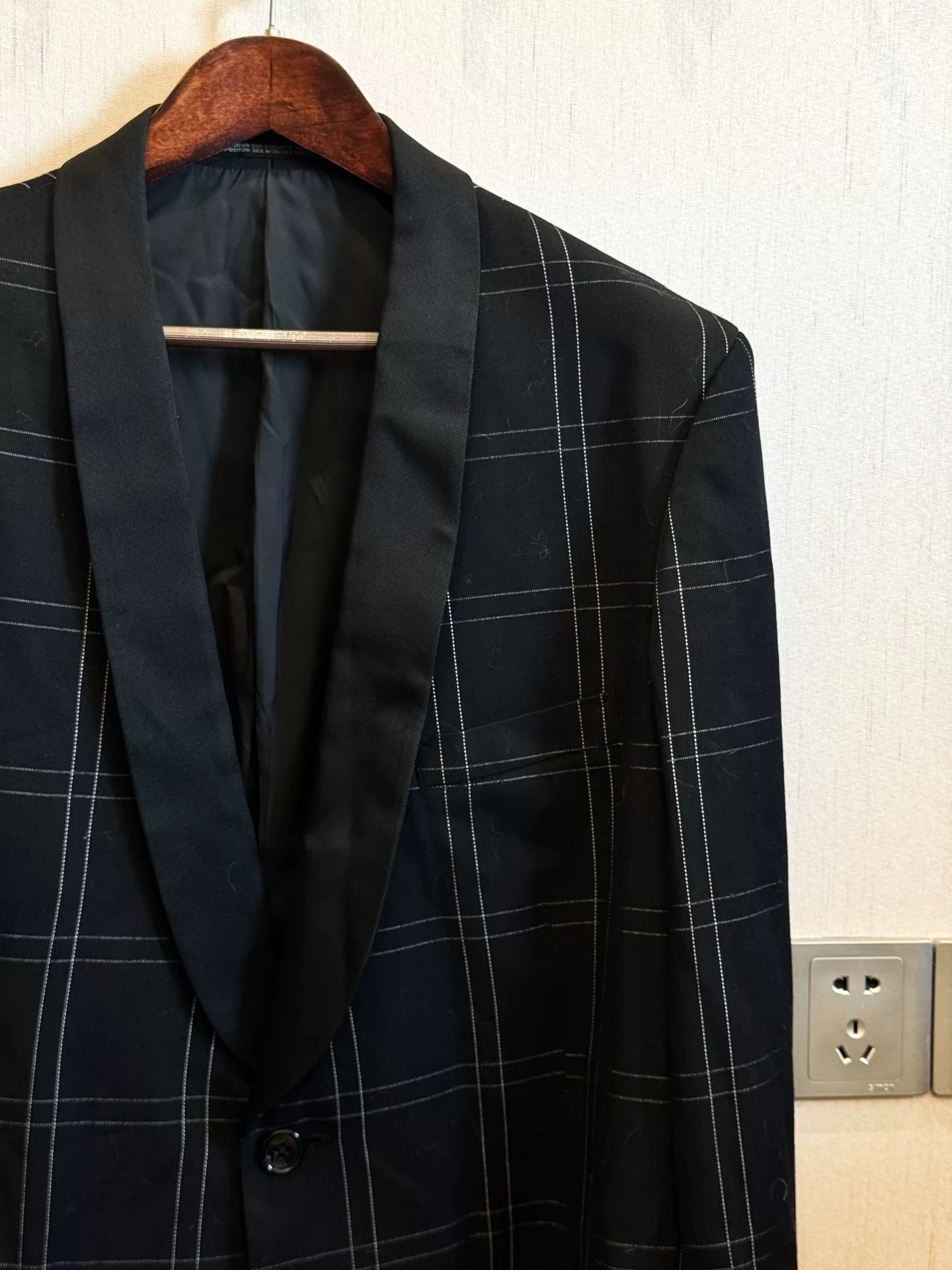 Yohji Yamamoto 99aw Grid Blazer — front