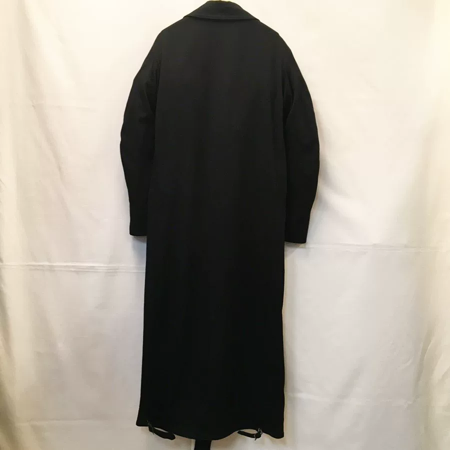Yohji Yamamoto 2020SS Moto Zip Coat — back