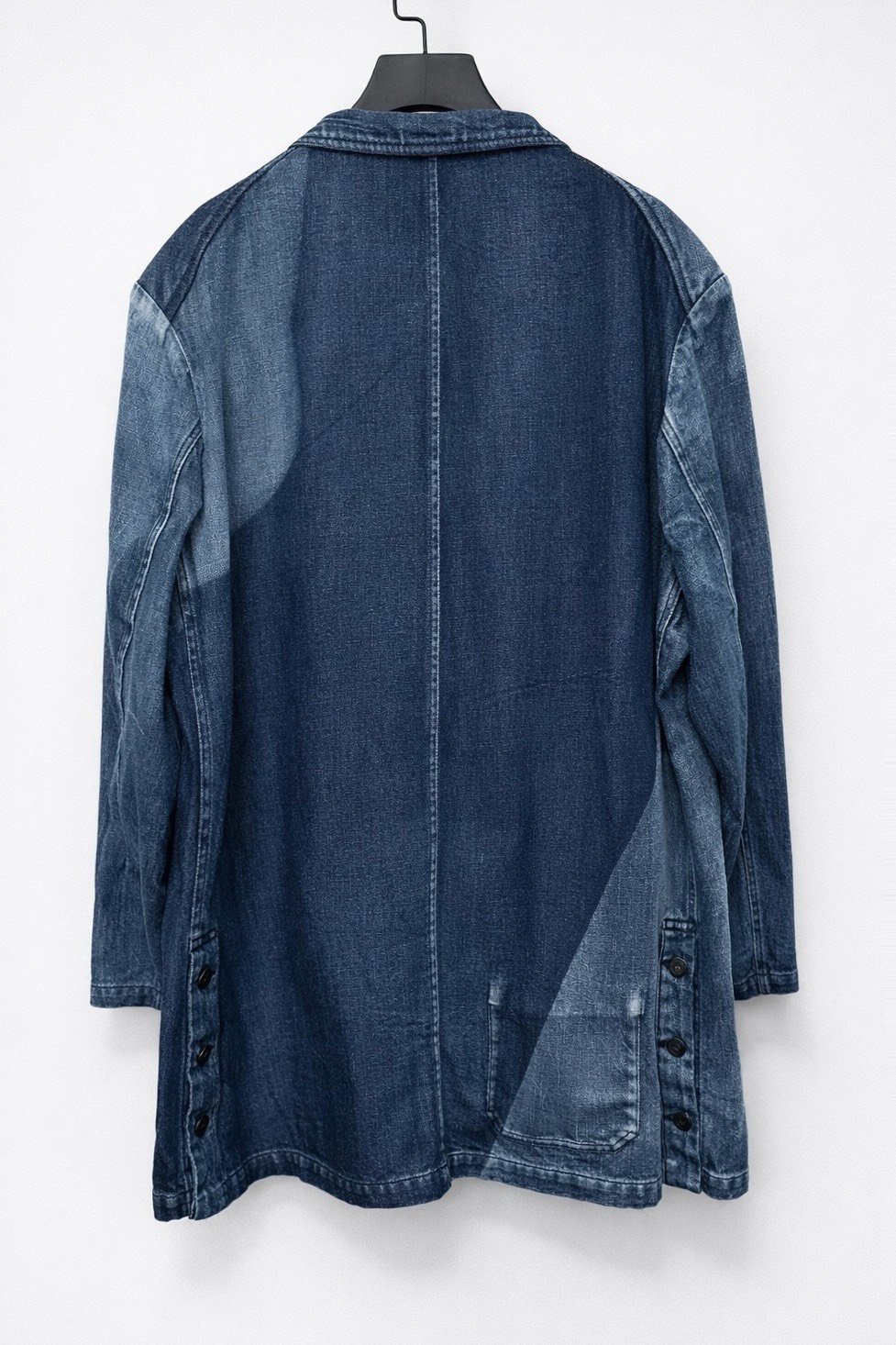Yohji Yamamoto 23AW Yuzen Denim Jacket — front