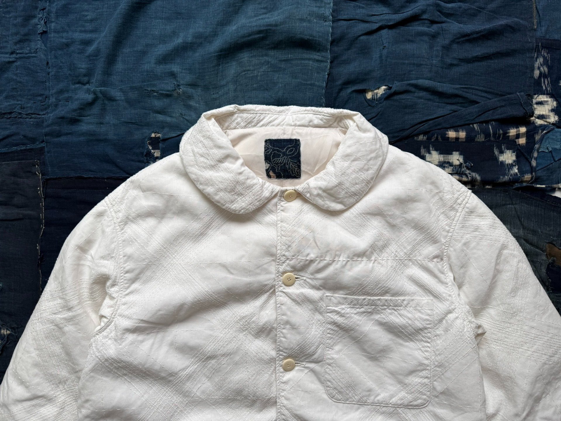 VISVIM 22AW NEVERLAND DOWN JKT SASHIKO — back