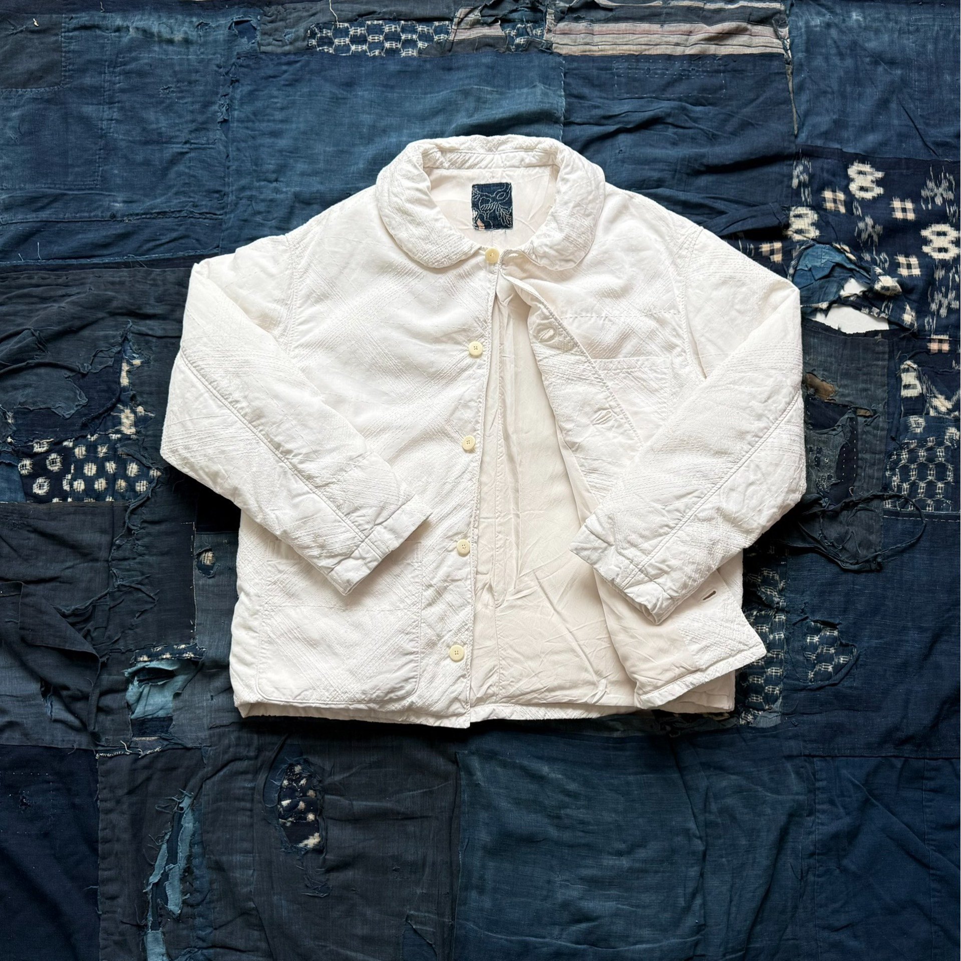 VISVIM 22AW NEVERLAND DOWN JKT SASHIKO — front