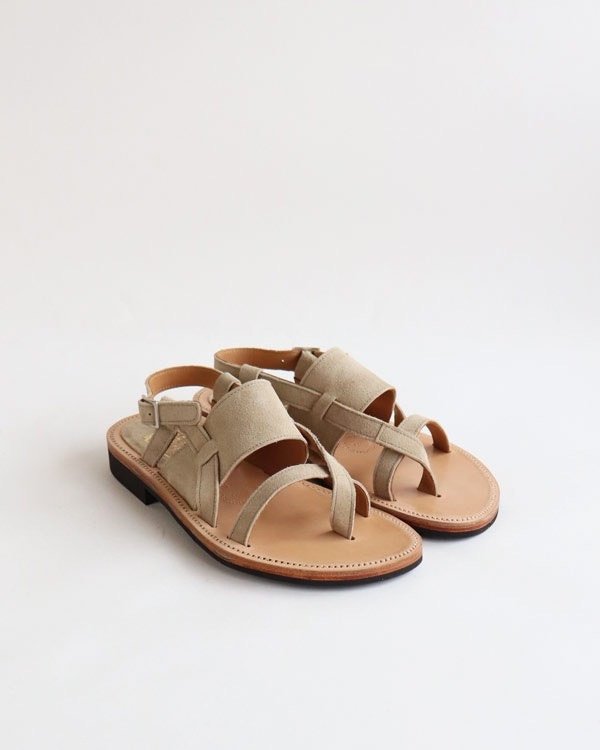 CLINCH BRUSCHETTA SUEDE SANDALS — detail