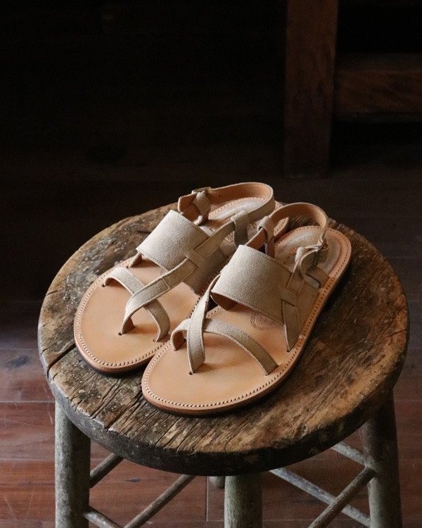 CLINCH BRUSCHETTA SUEDE SANDALS
