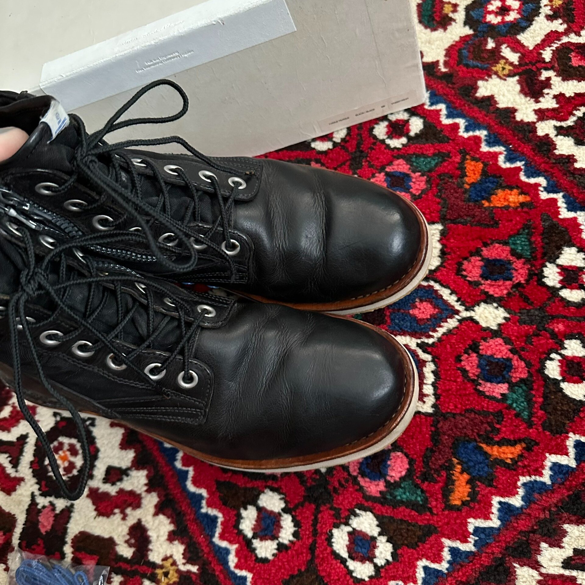 visvim 10ss 7-Hole Boots Size 9 — back