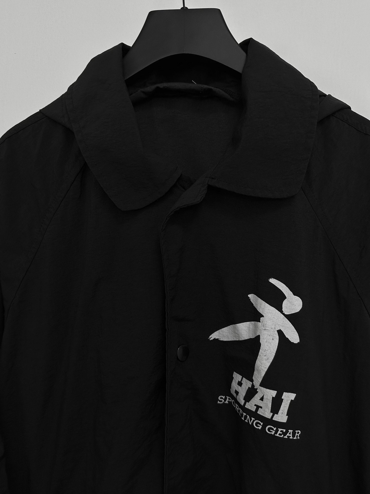 Issey Miyake 1980s HAI Sporting Jacket — label