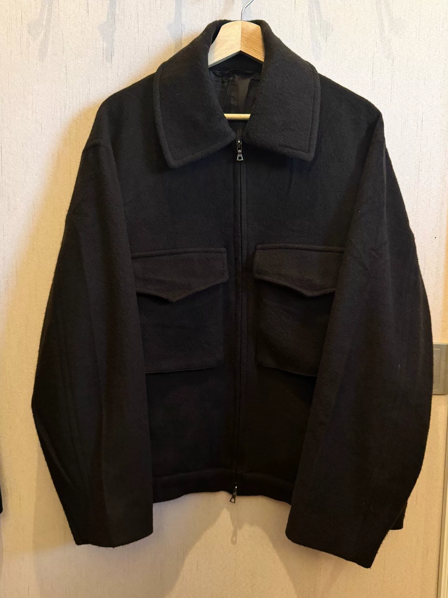 Blurhms Wool Safari Jacket