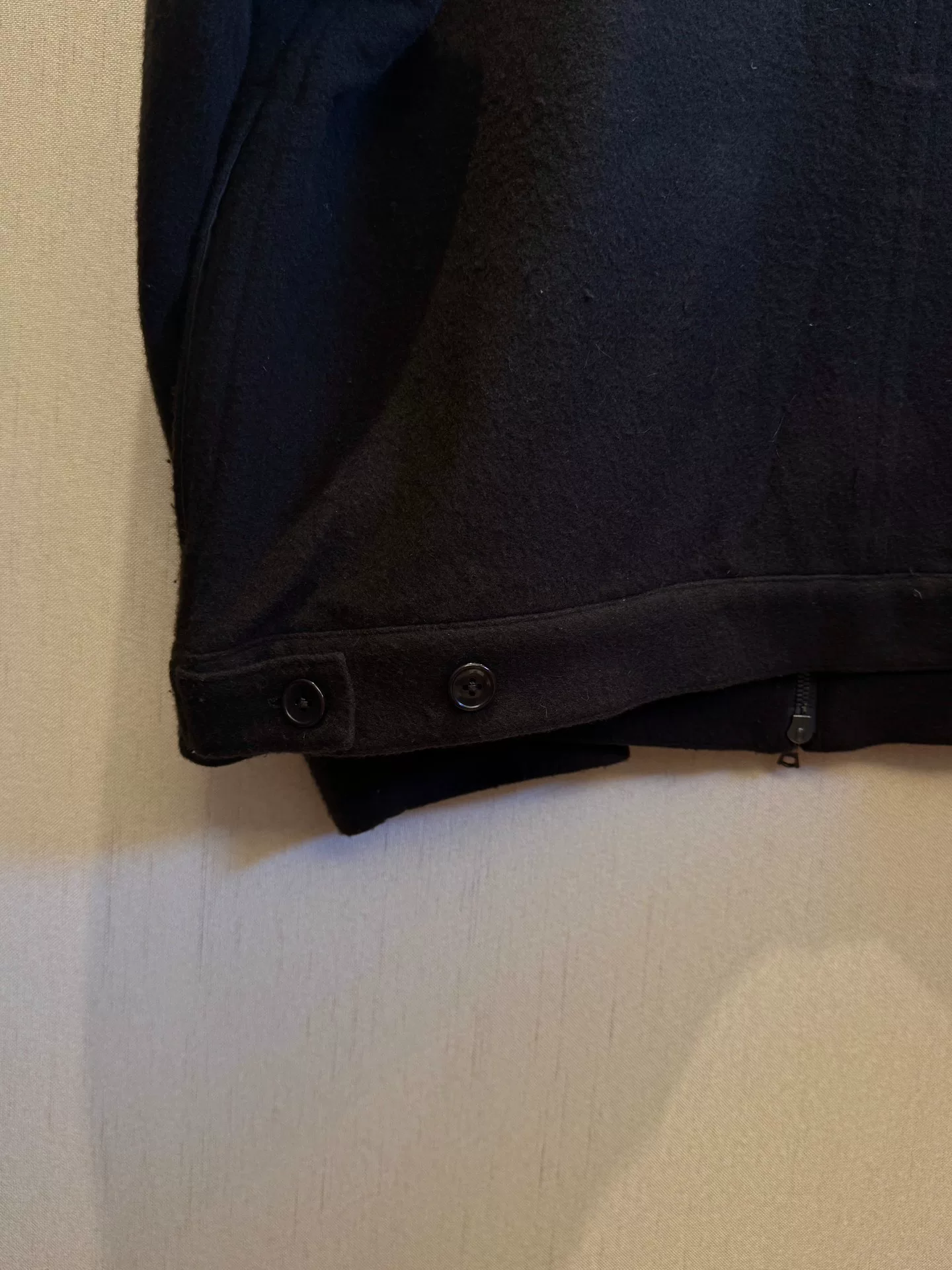 Blurhms Wool Safari Jacket — back