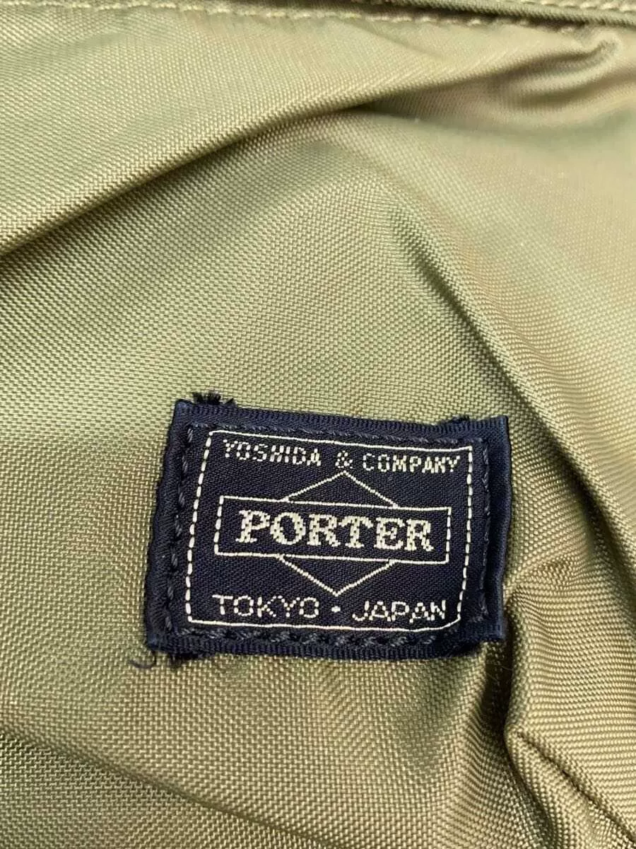 PORTER FORCE 2WAY Single Shoulder Bag — label