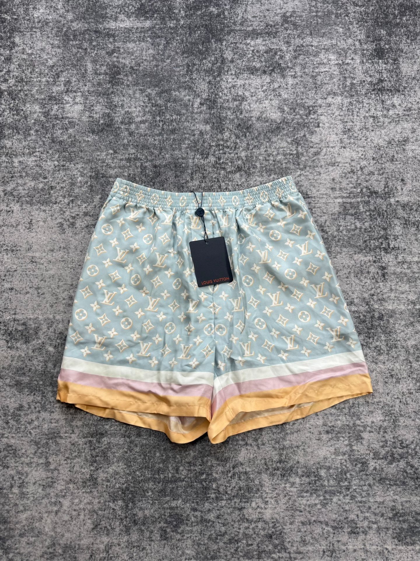 Louis Vuitton Monogram Silk Shorts