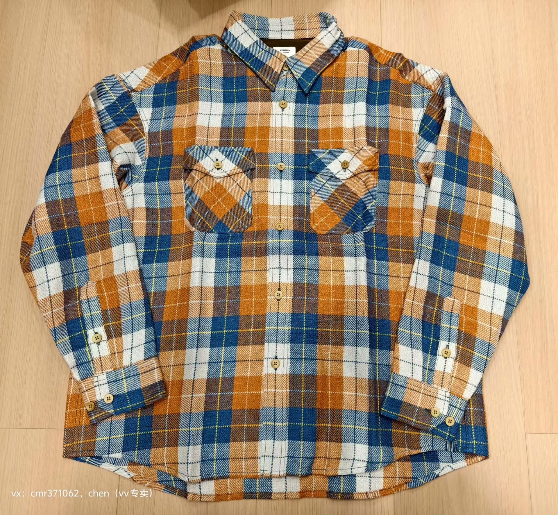VISVIM 24AW LUMBER CHECK L/S