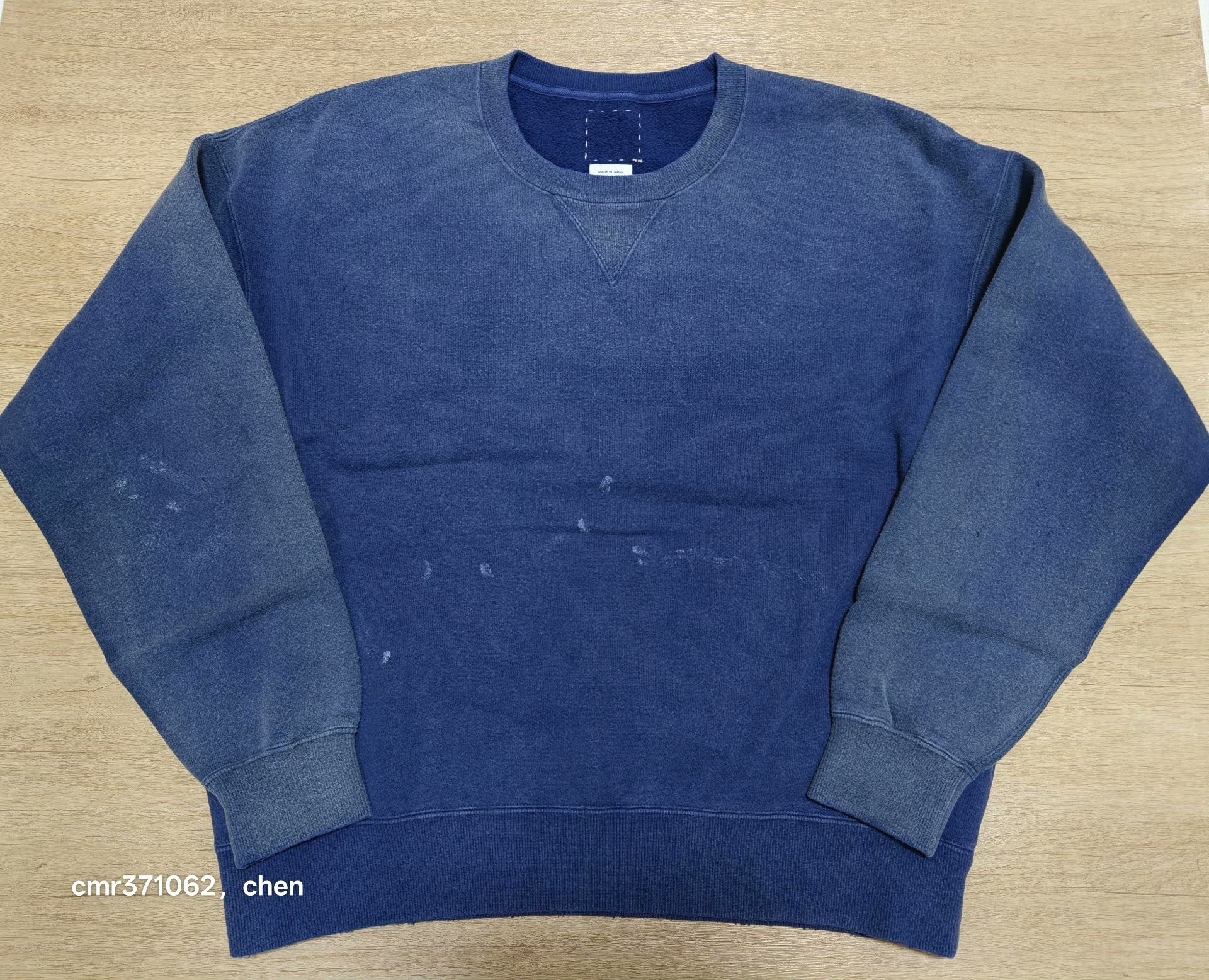 VISVIM 26SS JUMBO SB SWEAT L/S CRASH
