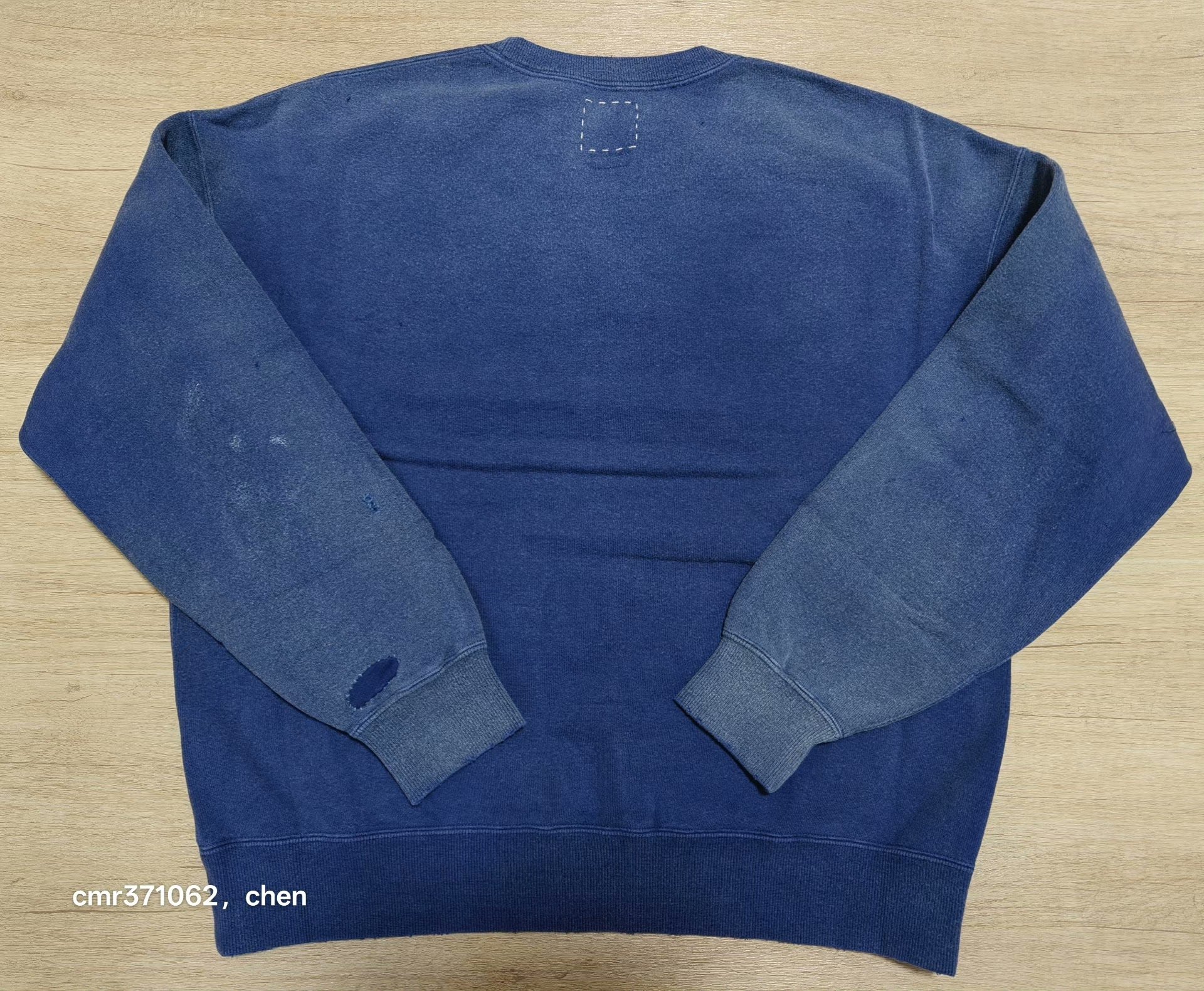 VISVIM 26SS JUMBO SB SWEAT L/S CRASH — label