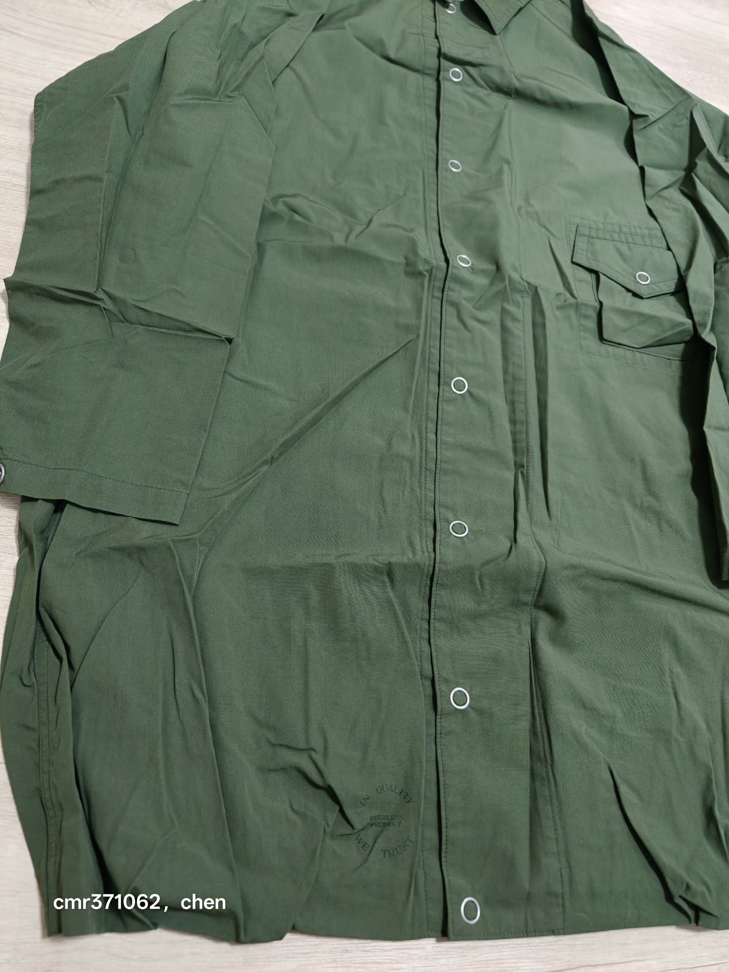 visvim 21aw four winds coat — detail