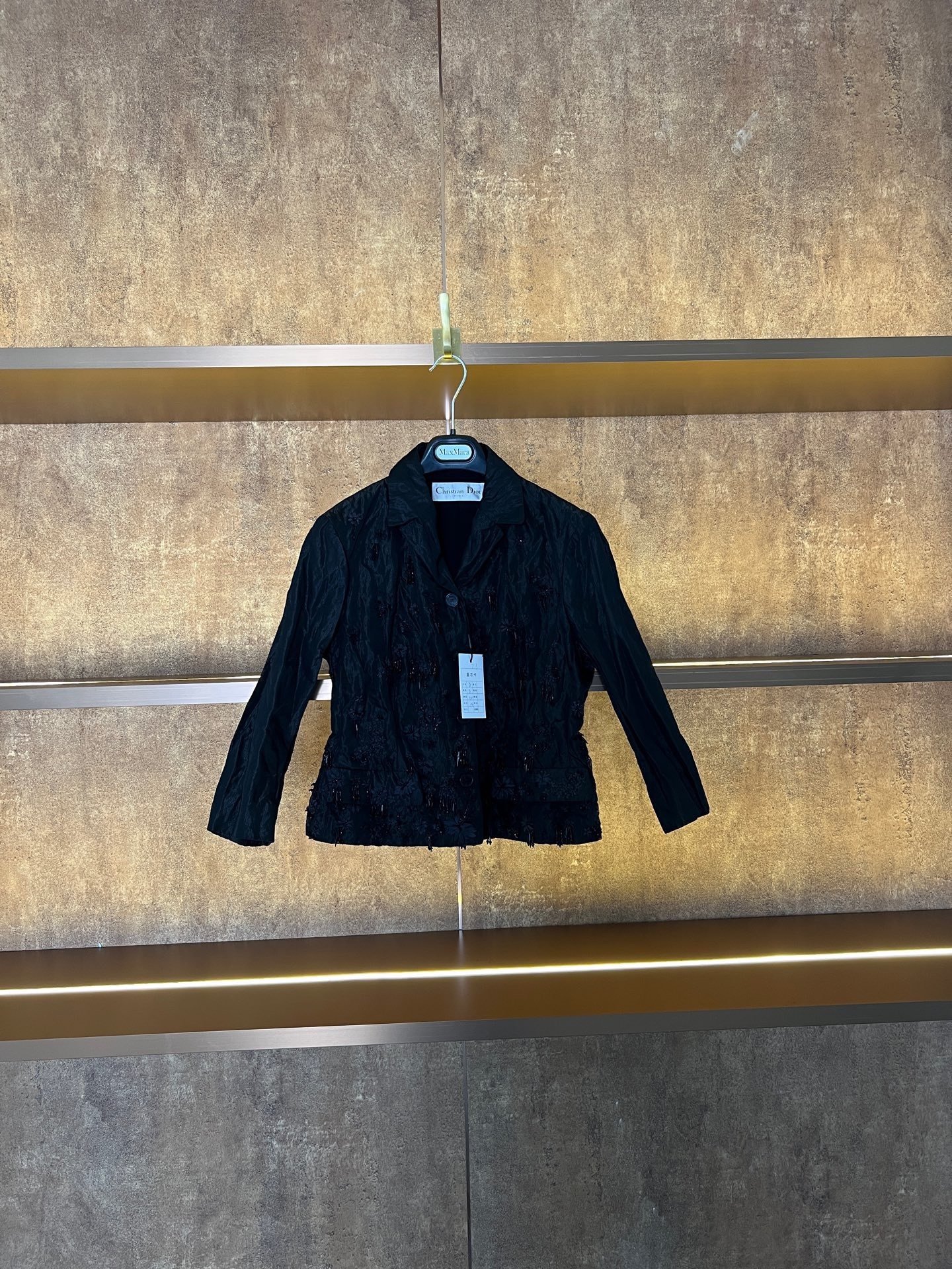 Dior Bead Embroidery Blazer